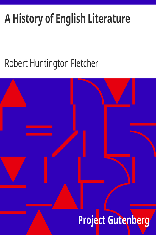 A History of English Literature cover