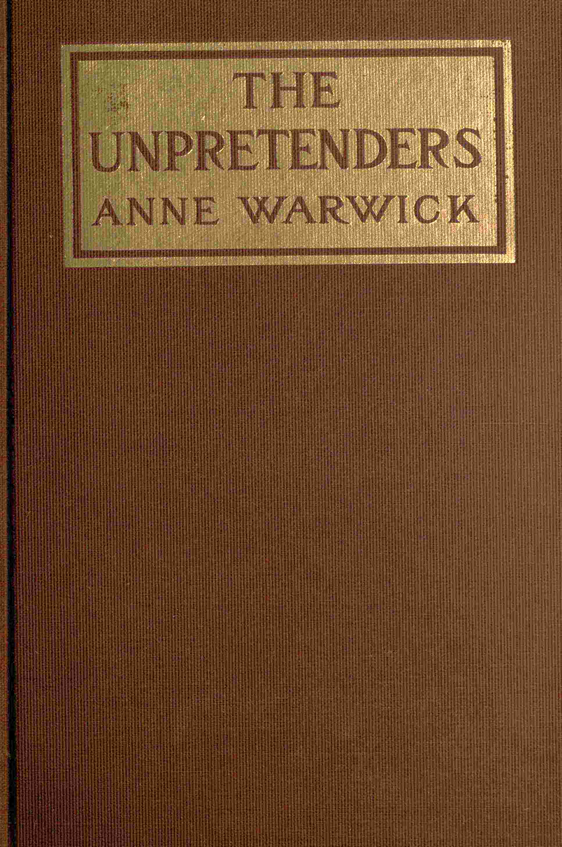 The unpretenders cover