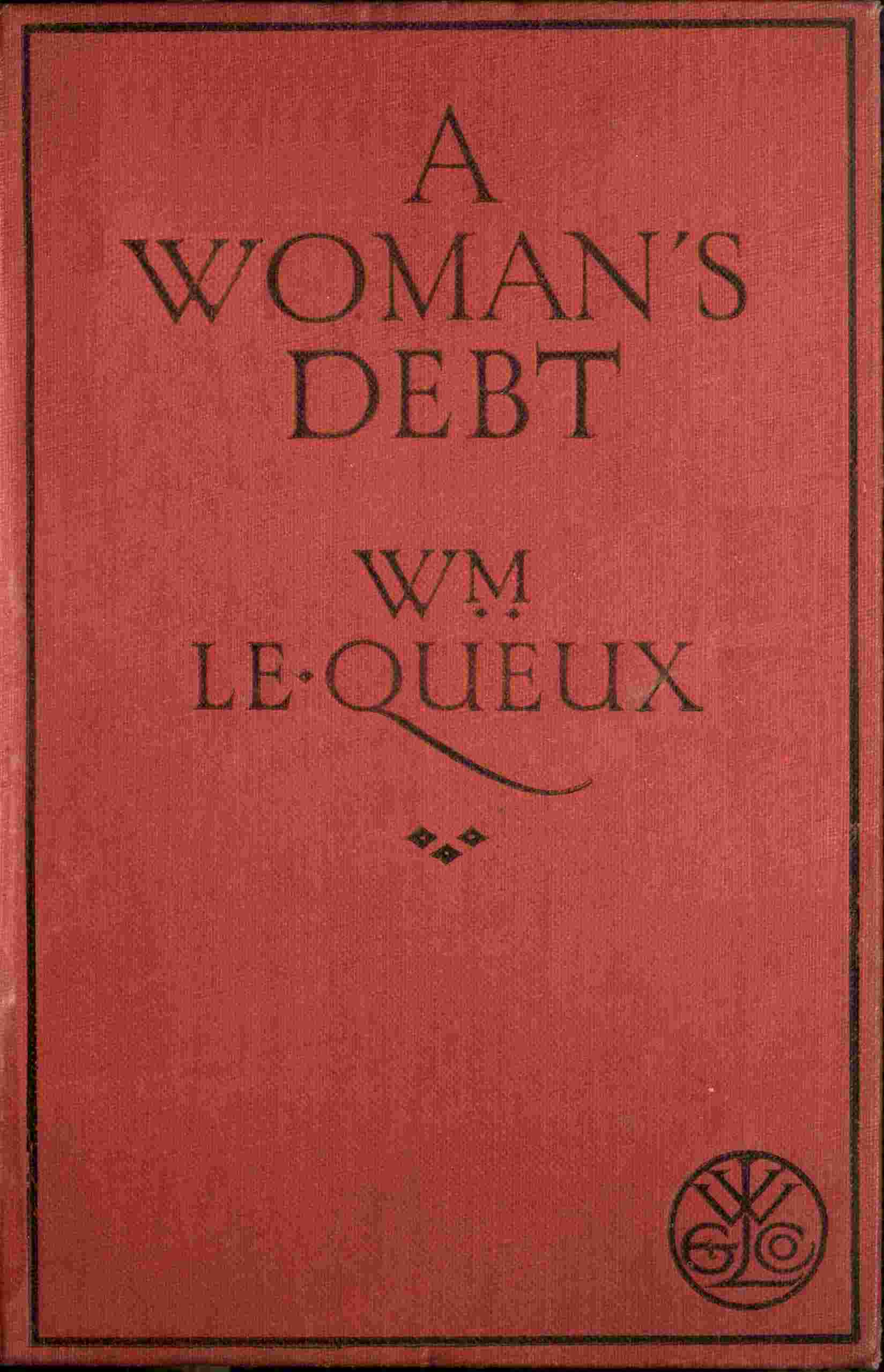 A woman's debt cover