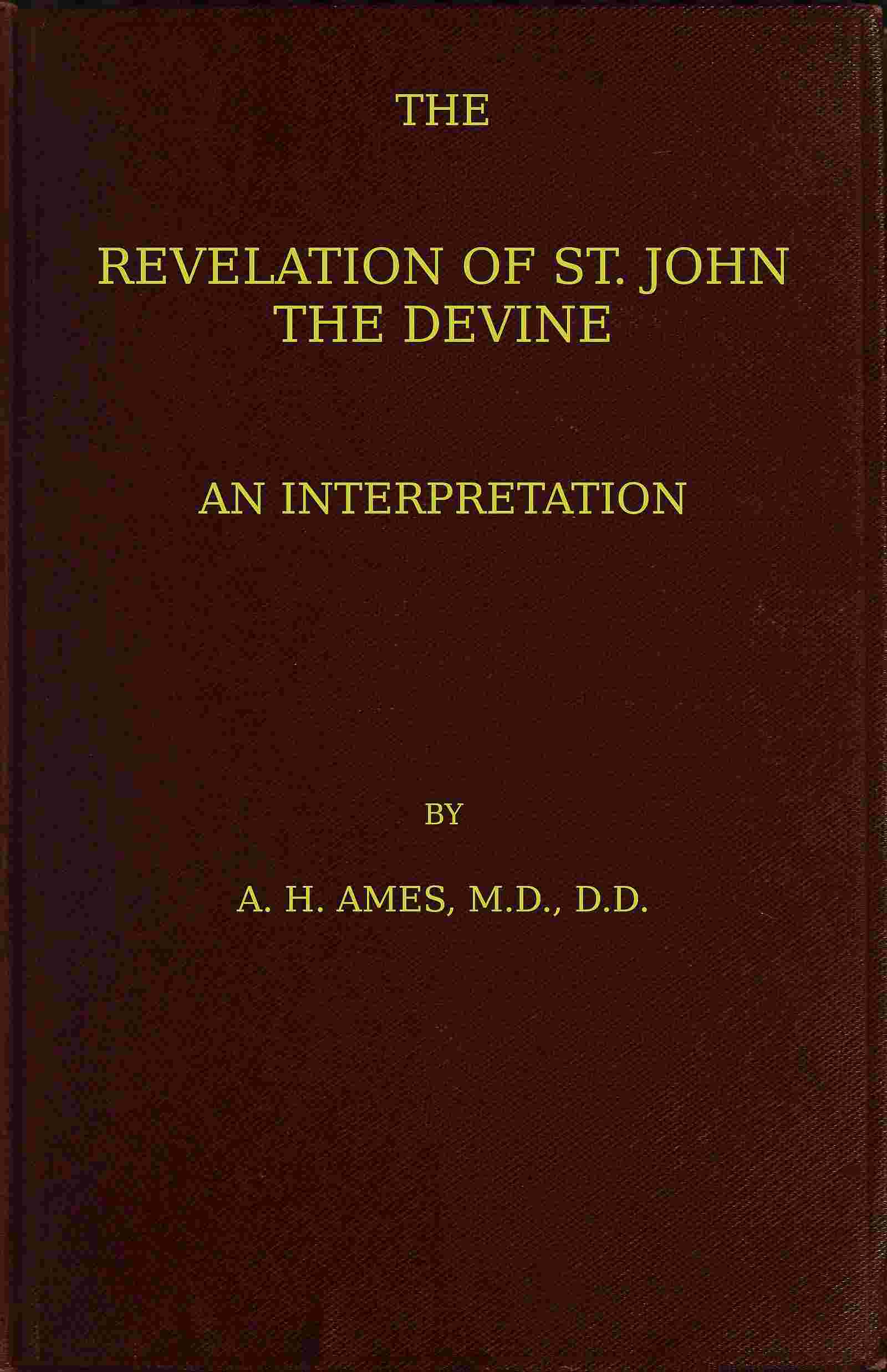The Revelation of St. John the Divine cover