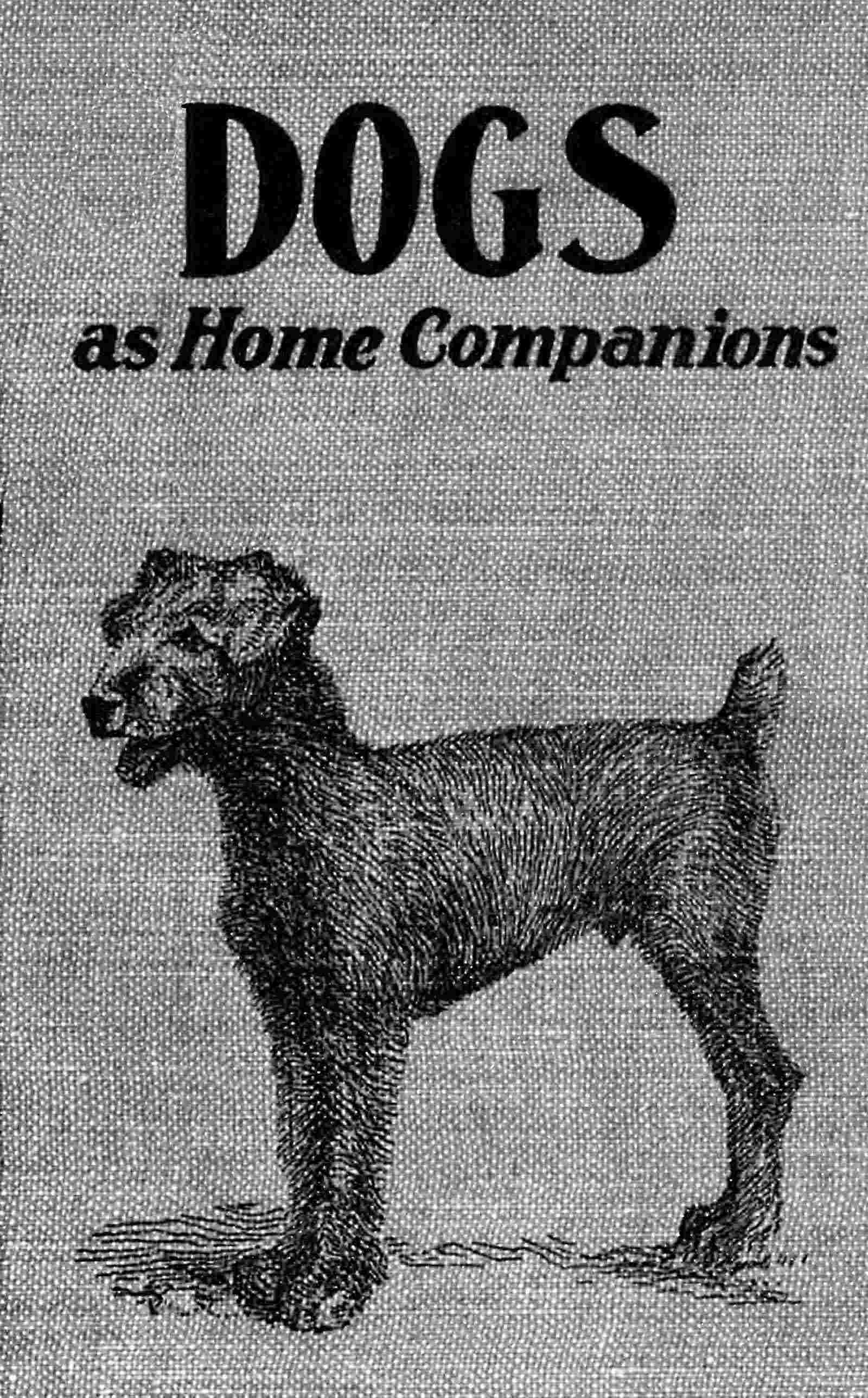 Dogs as home companions cover