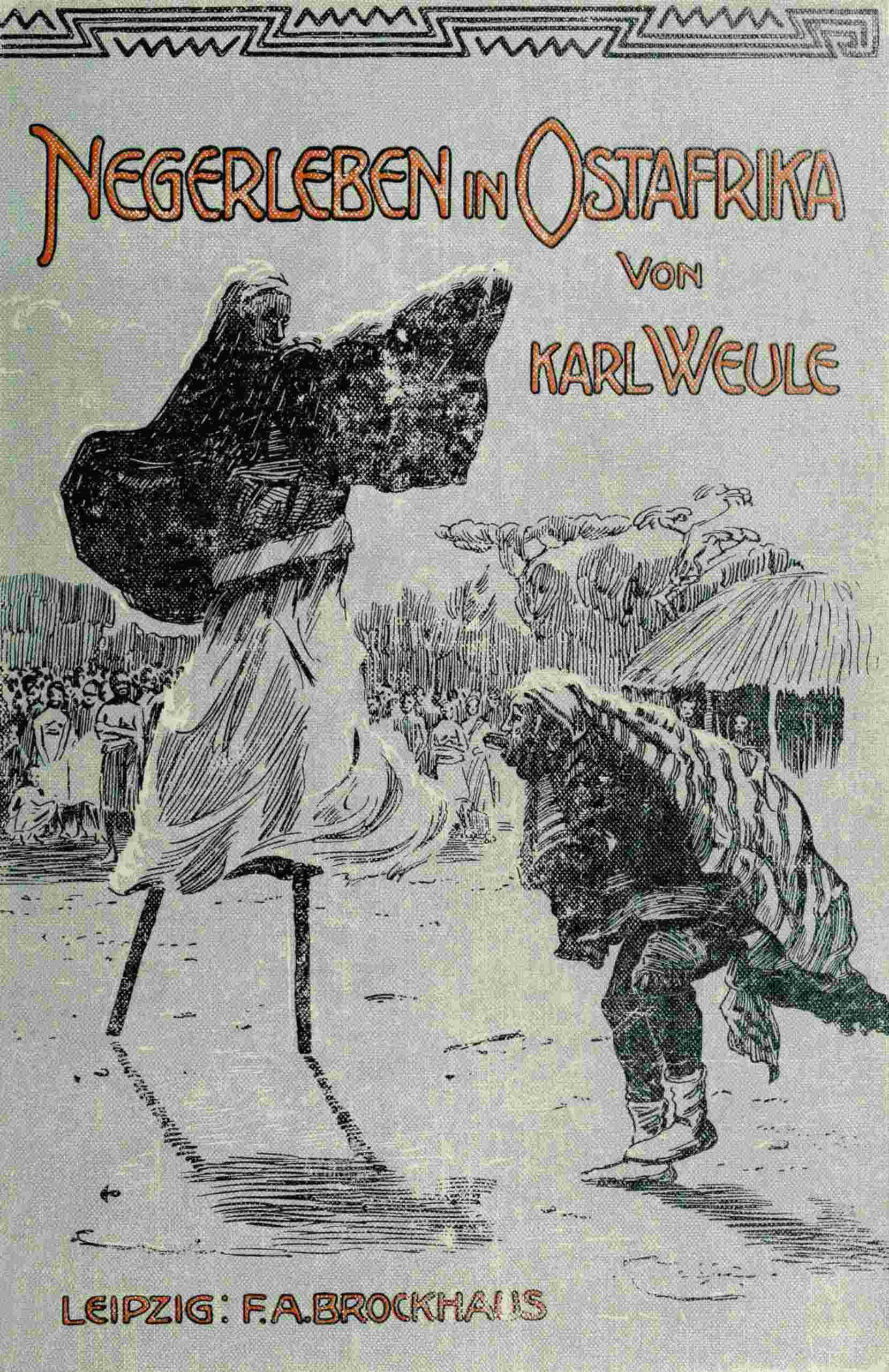 Negerleben in Ostafrika cover