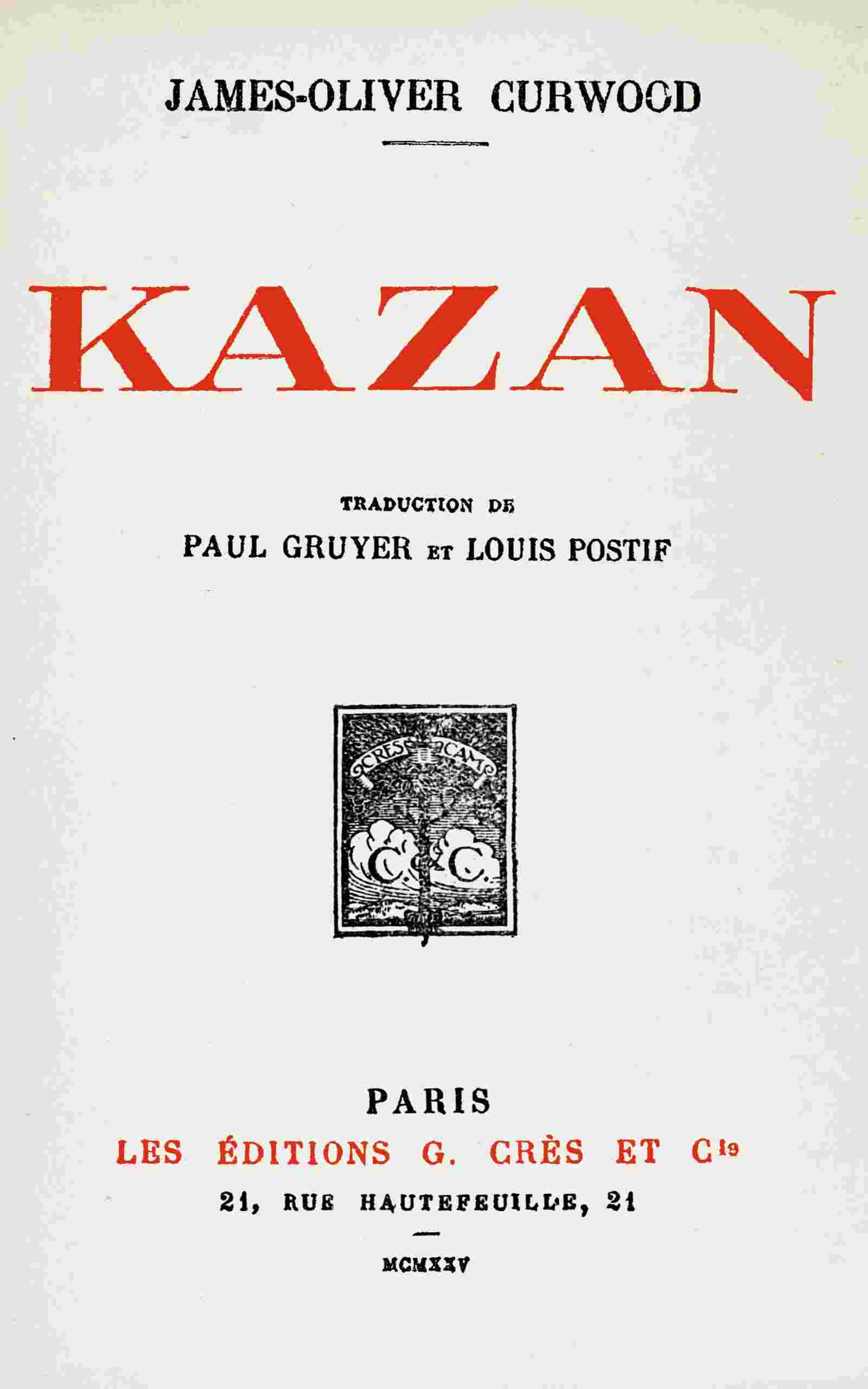 Kazan cover