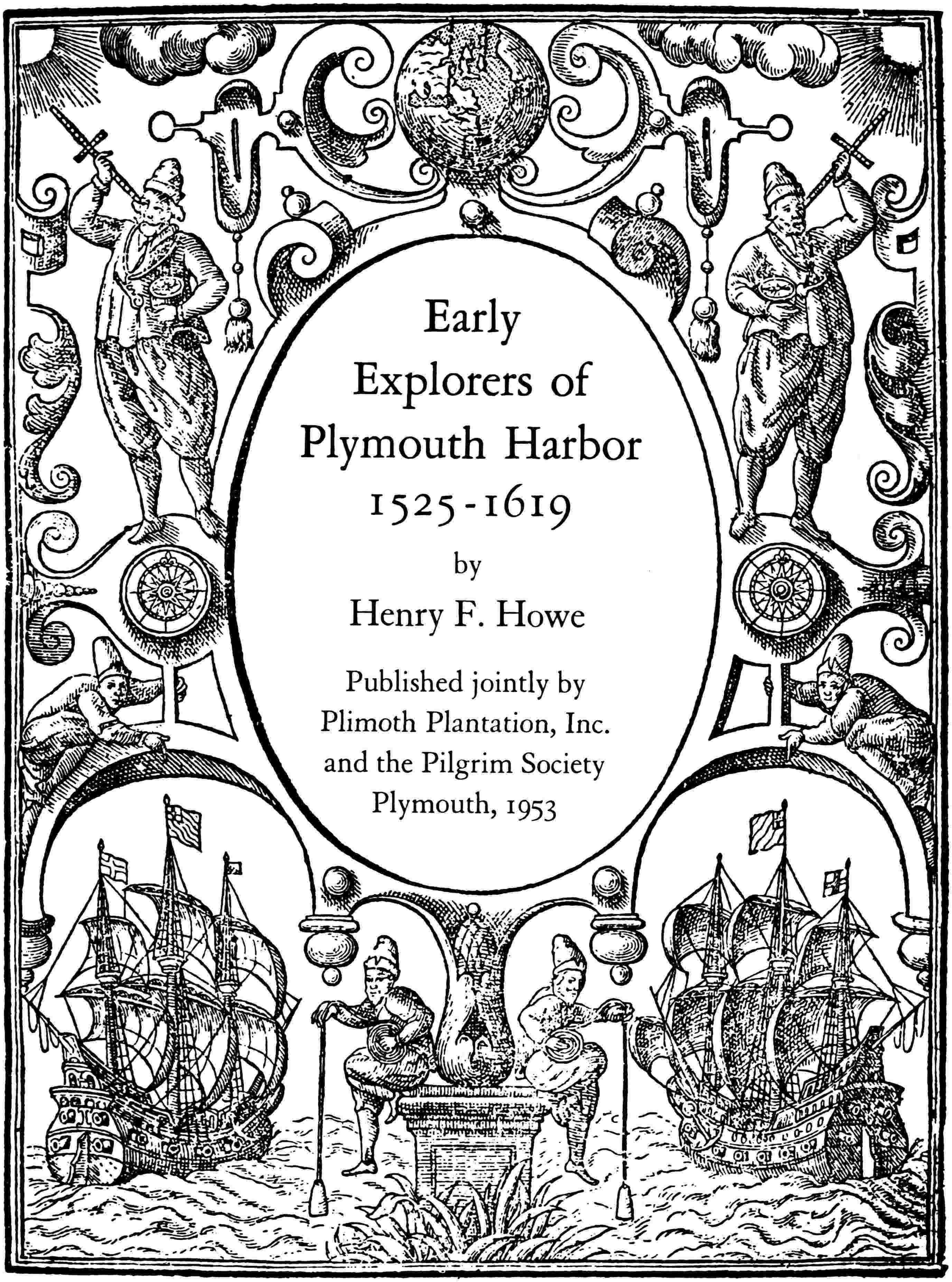 Early explorers of Plymouth Harbor, 1525-1619 cover