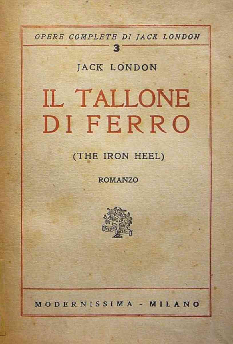 Il tallone di ferro cover
