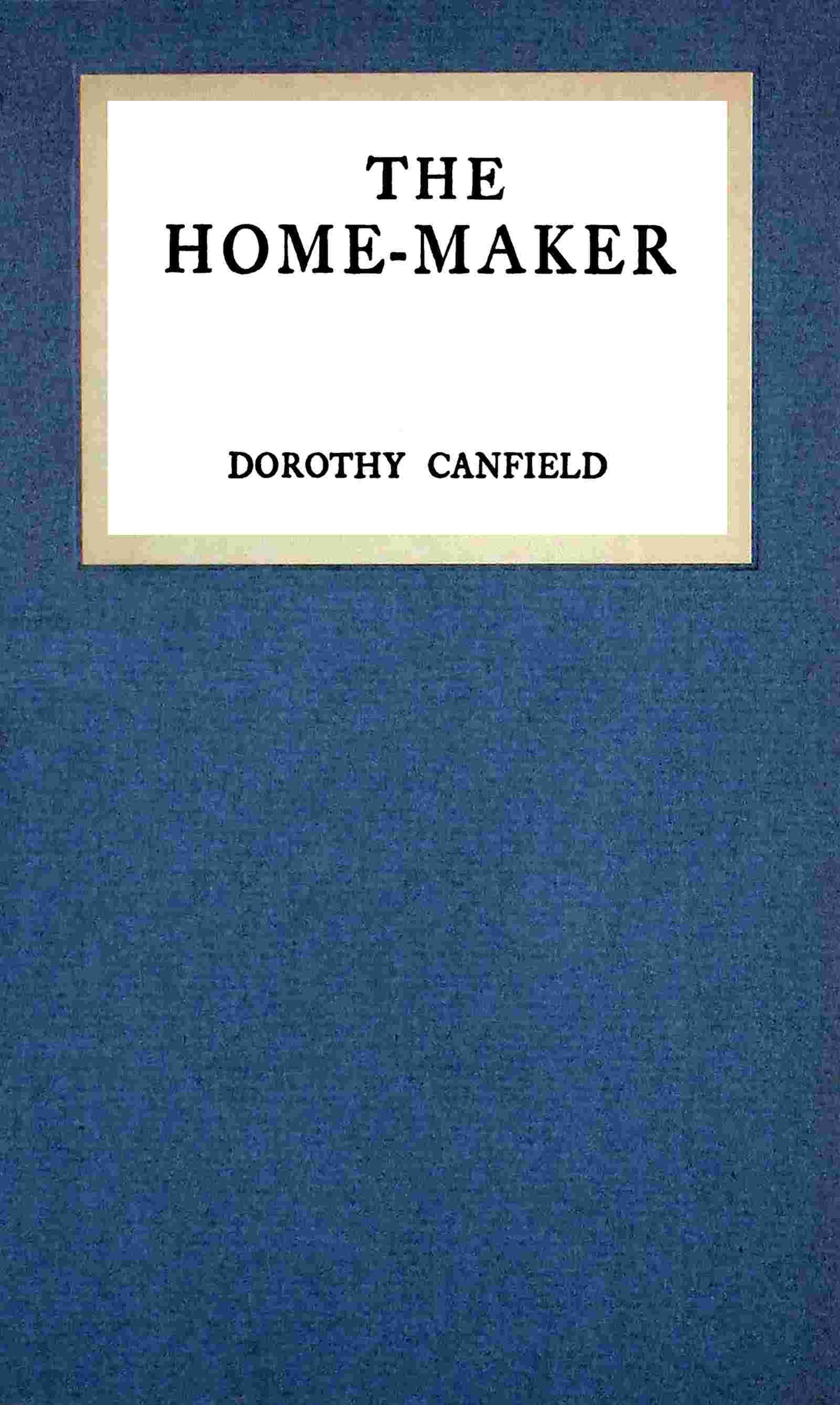 The home-maker cover
