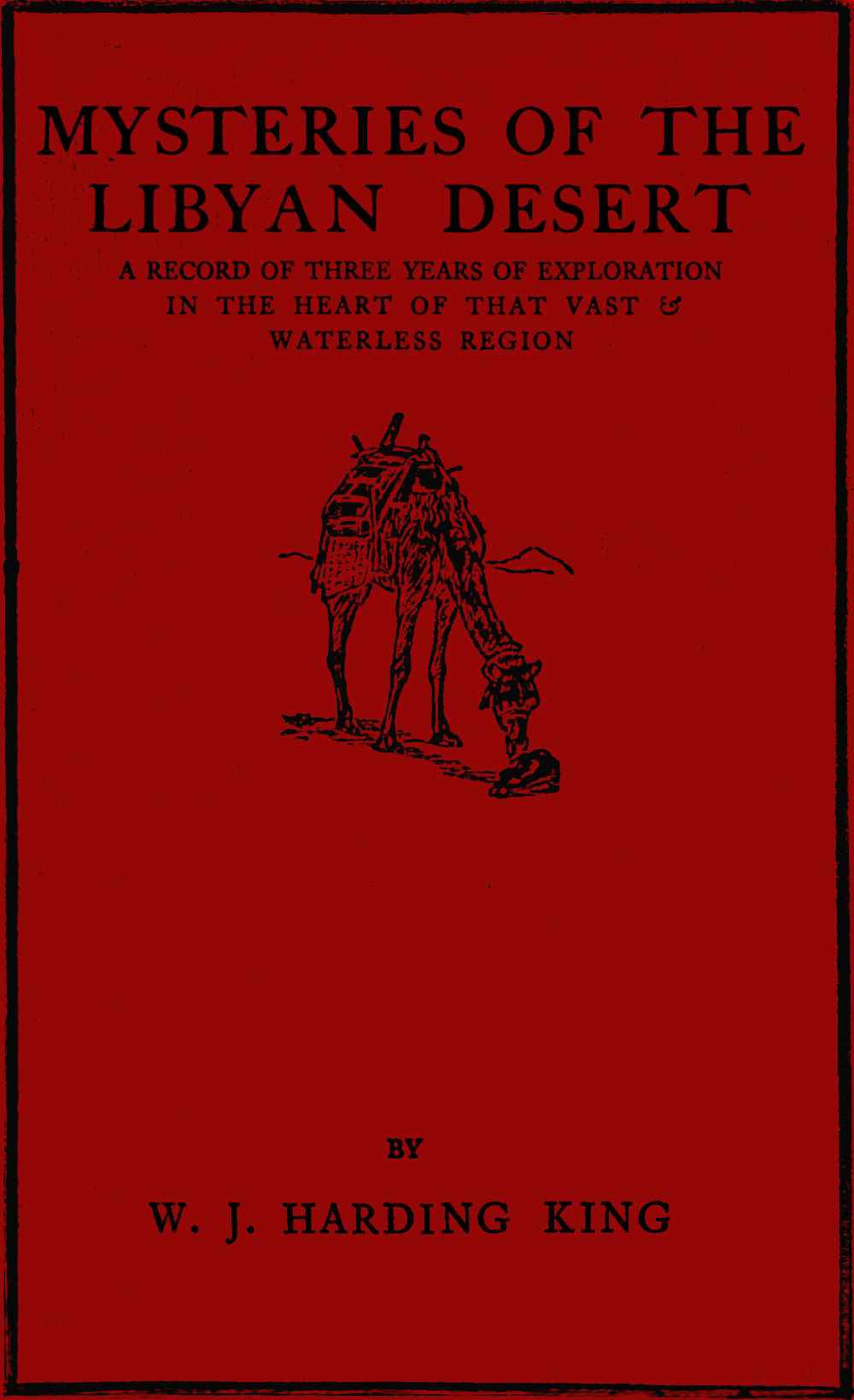 Mysteries of the Libyan Desert cover