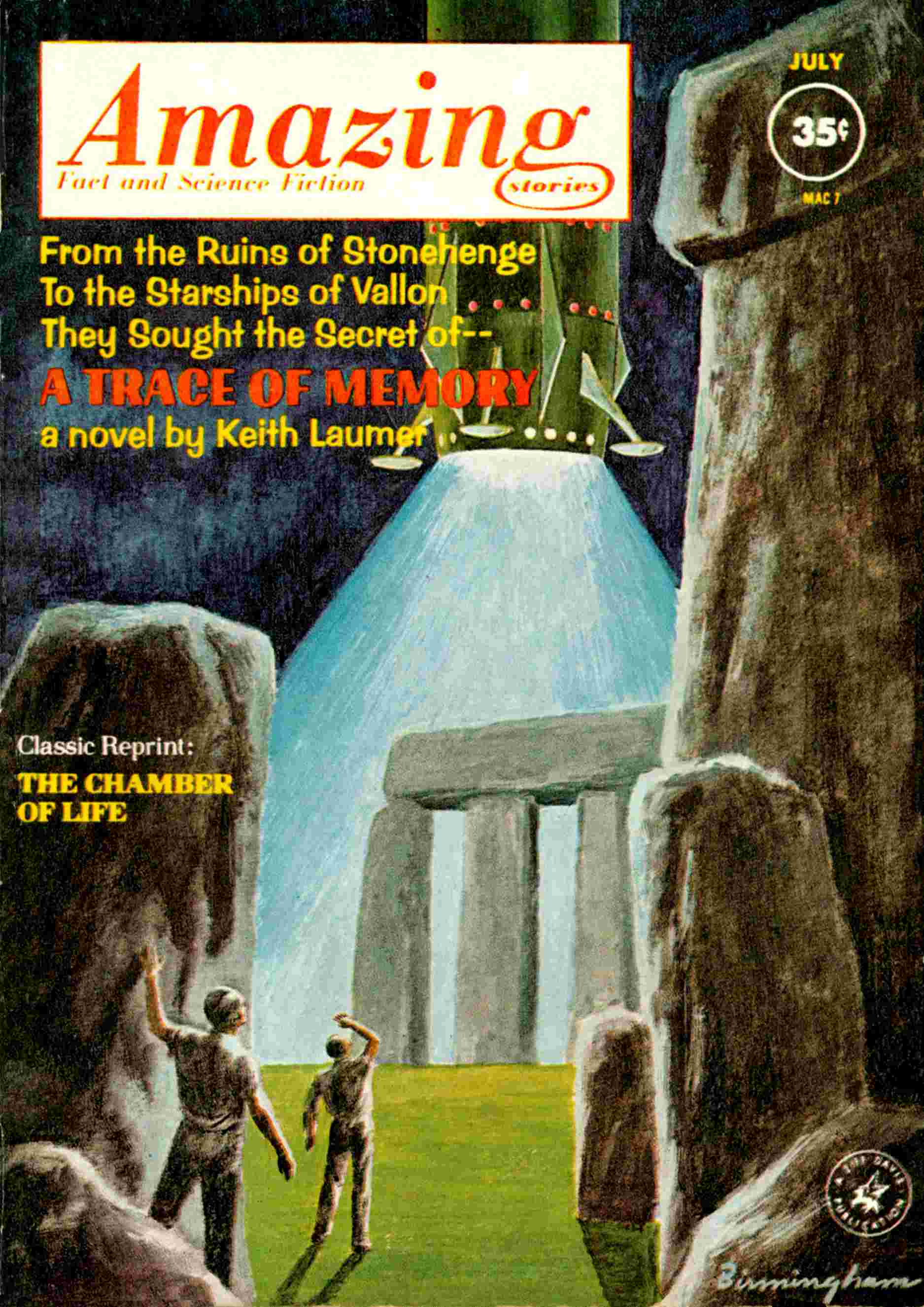 The blonde from Barsoom cover