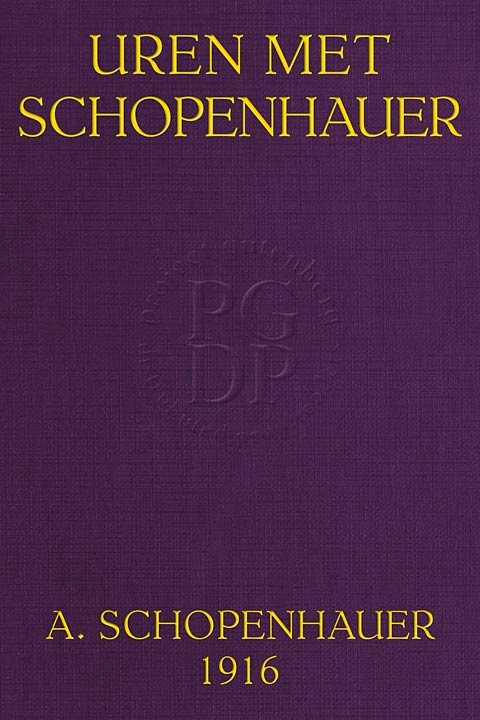 Uren met Schopenhauer cover