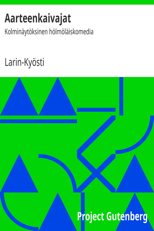 Aarteenkaivajat cover