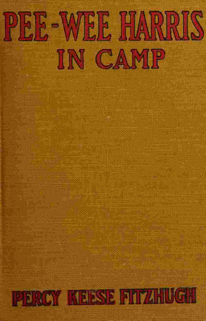 Pee-wee Harris in camp cover