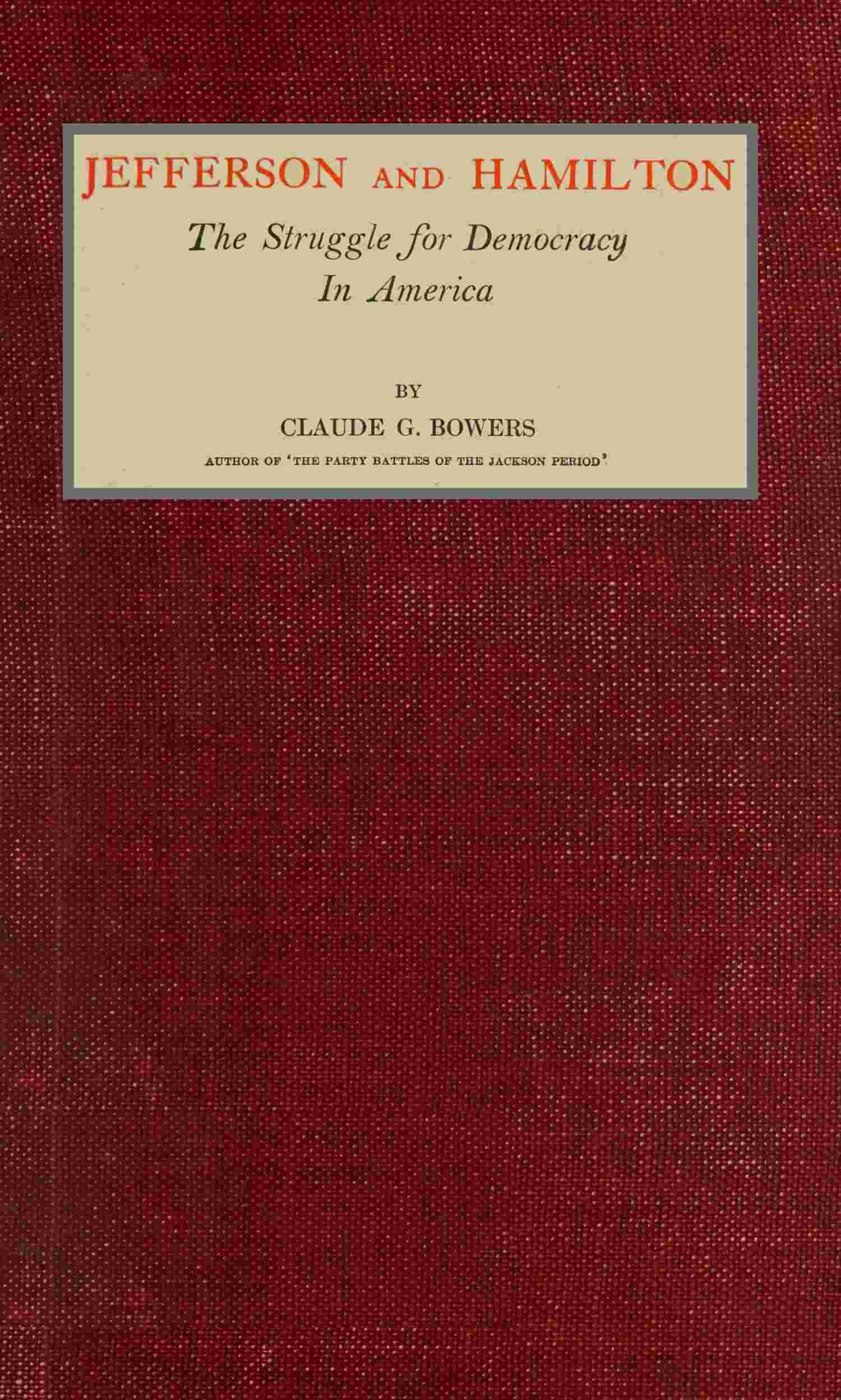Jefferson and Hamilton cover