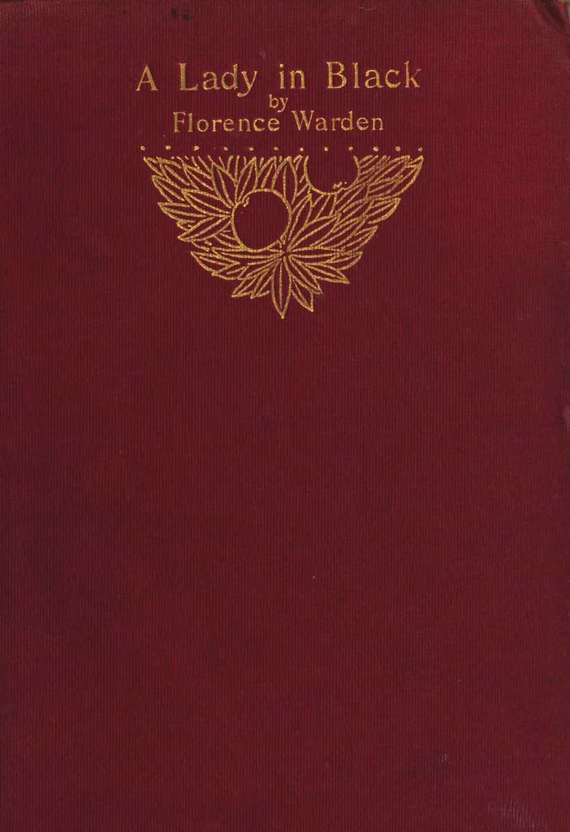 A lady in black cover