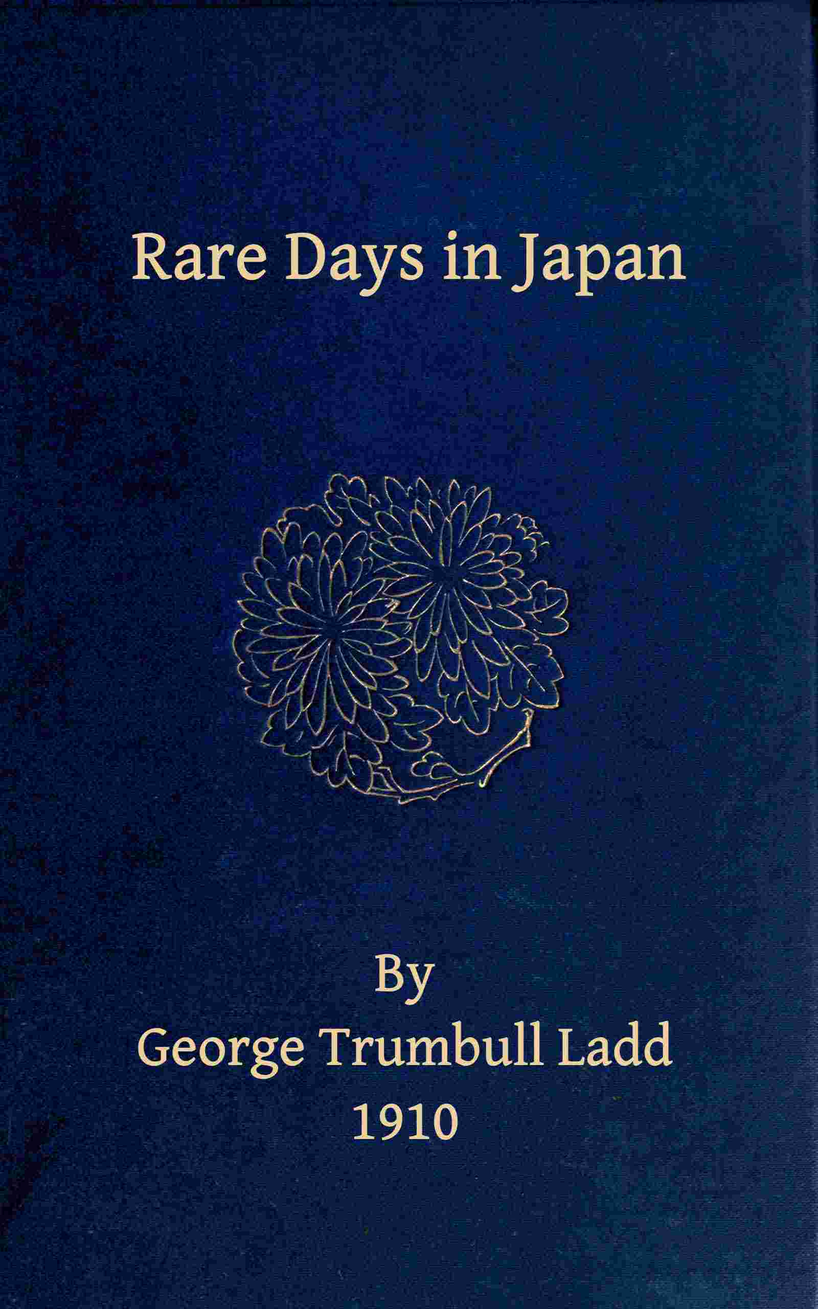 Rare days in Japan cover