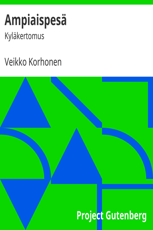 Ampiaispesä cover