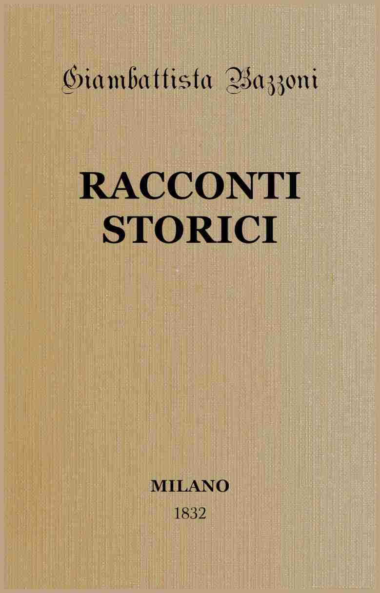 Racconti storici cover
