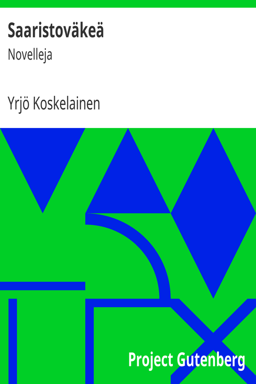 Saaristoväkeä cover