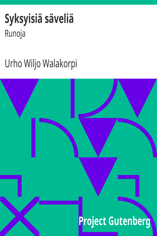 Syksyisiä säveliä cover