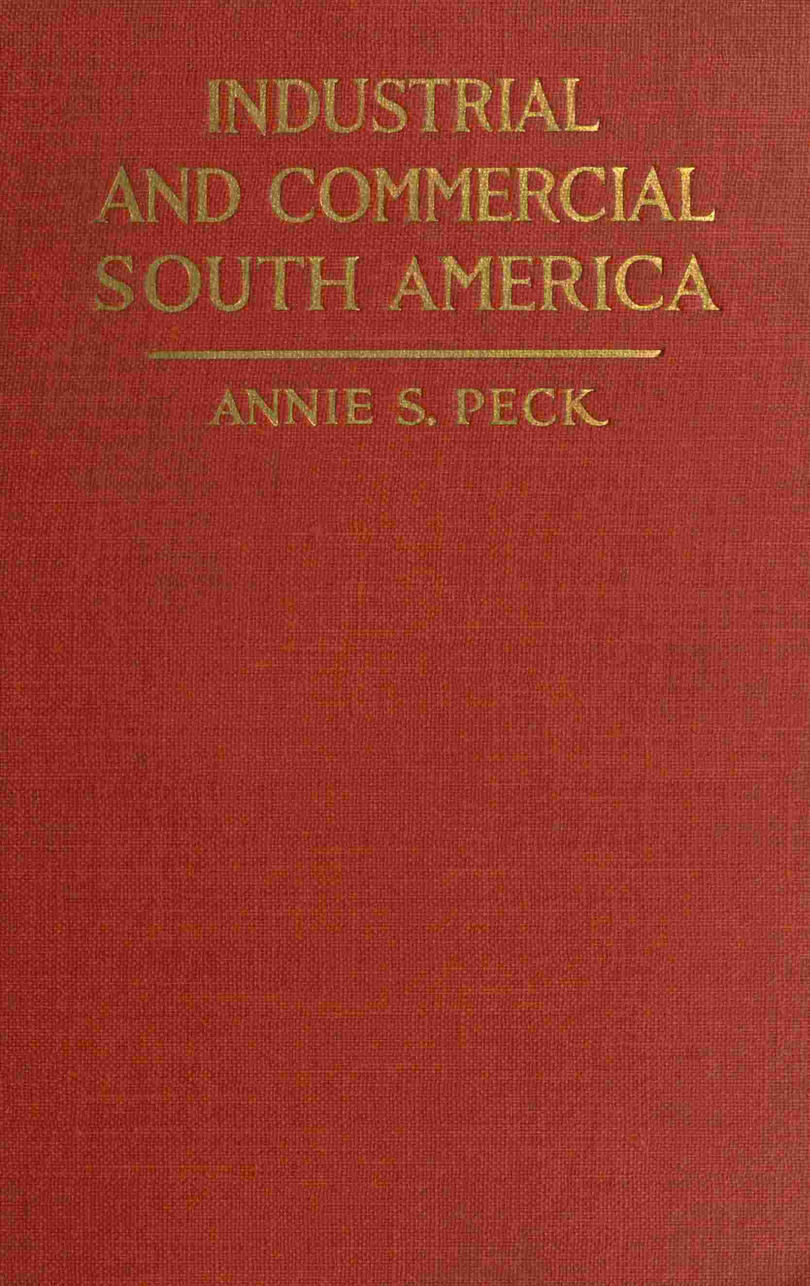 Industrial and commercial South America cover