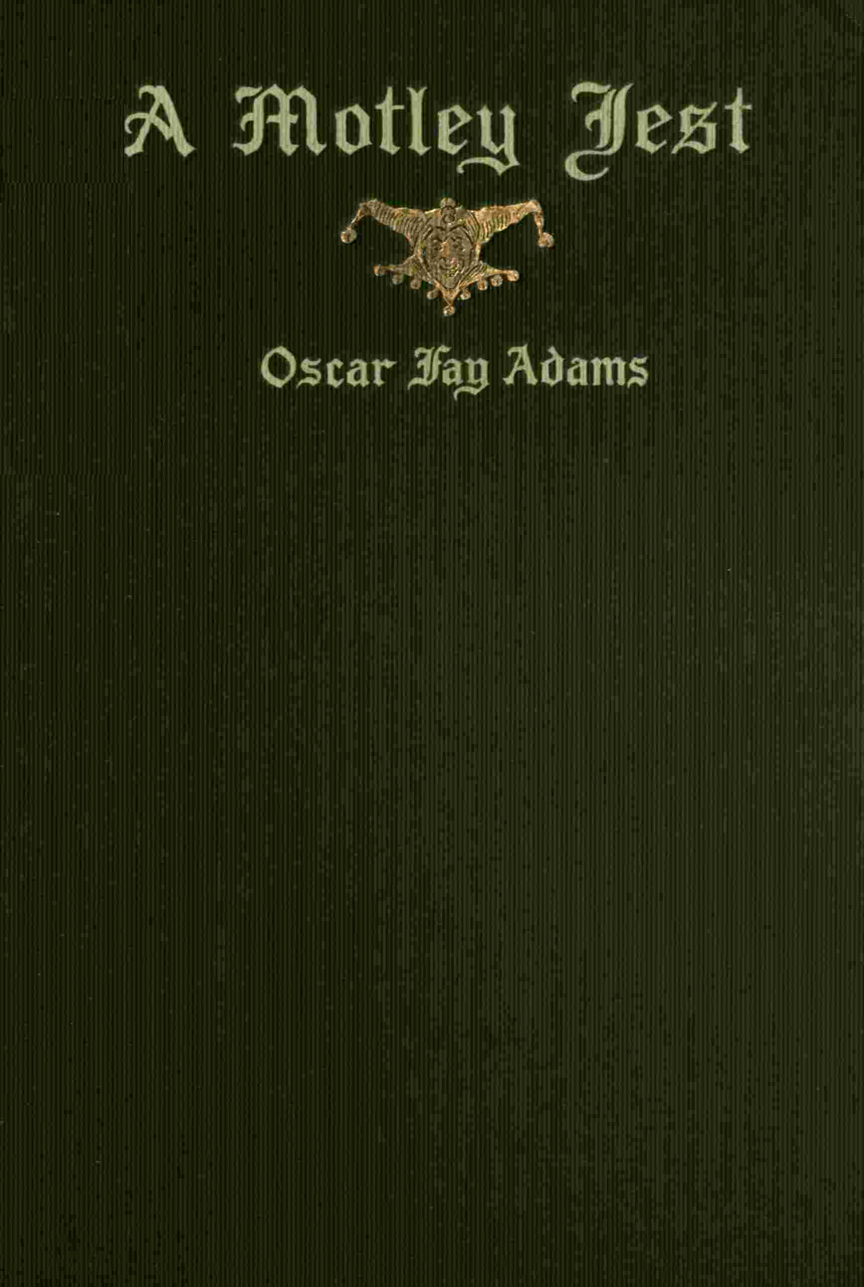 A motley jest cover