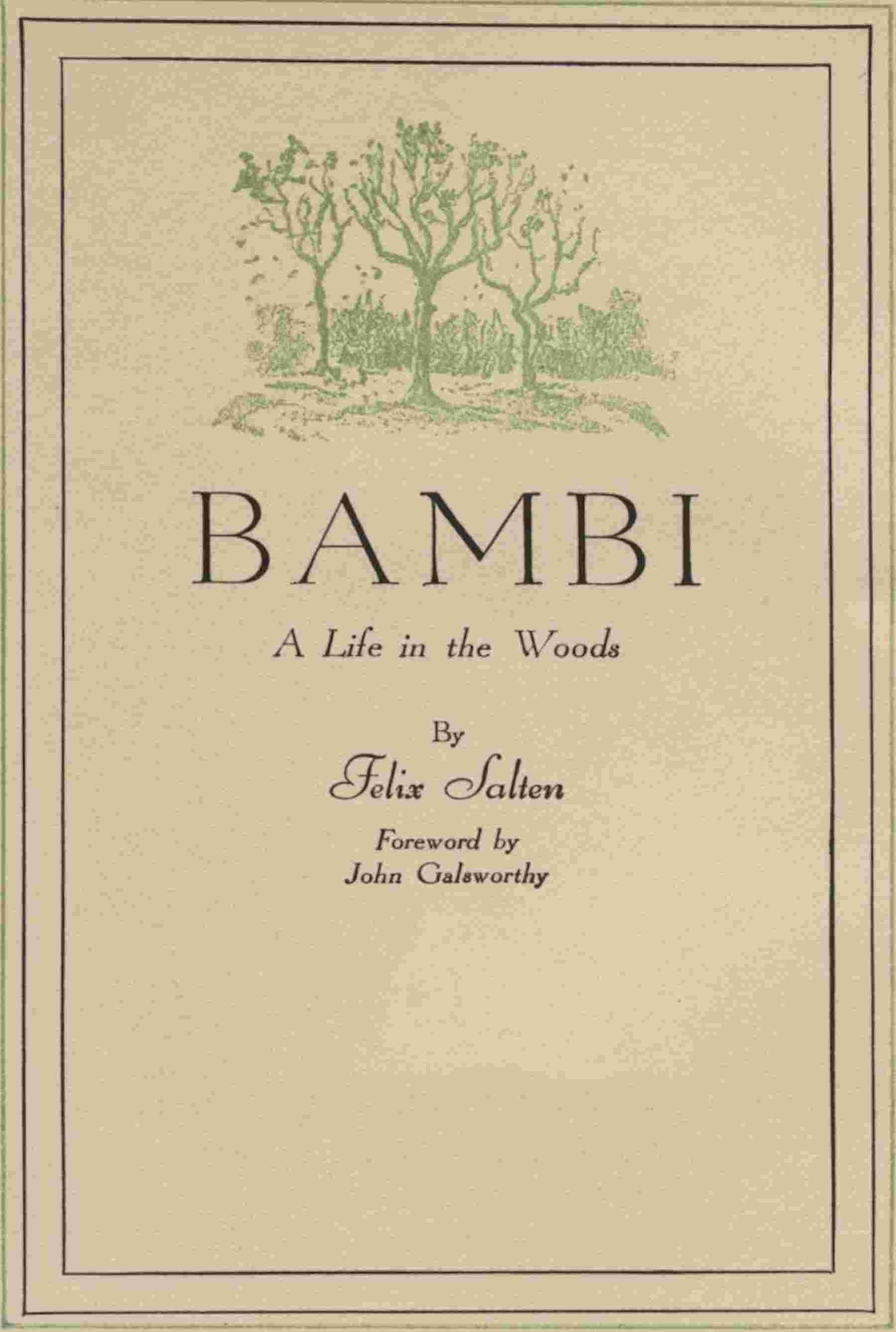 Bambi cover