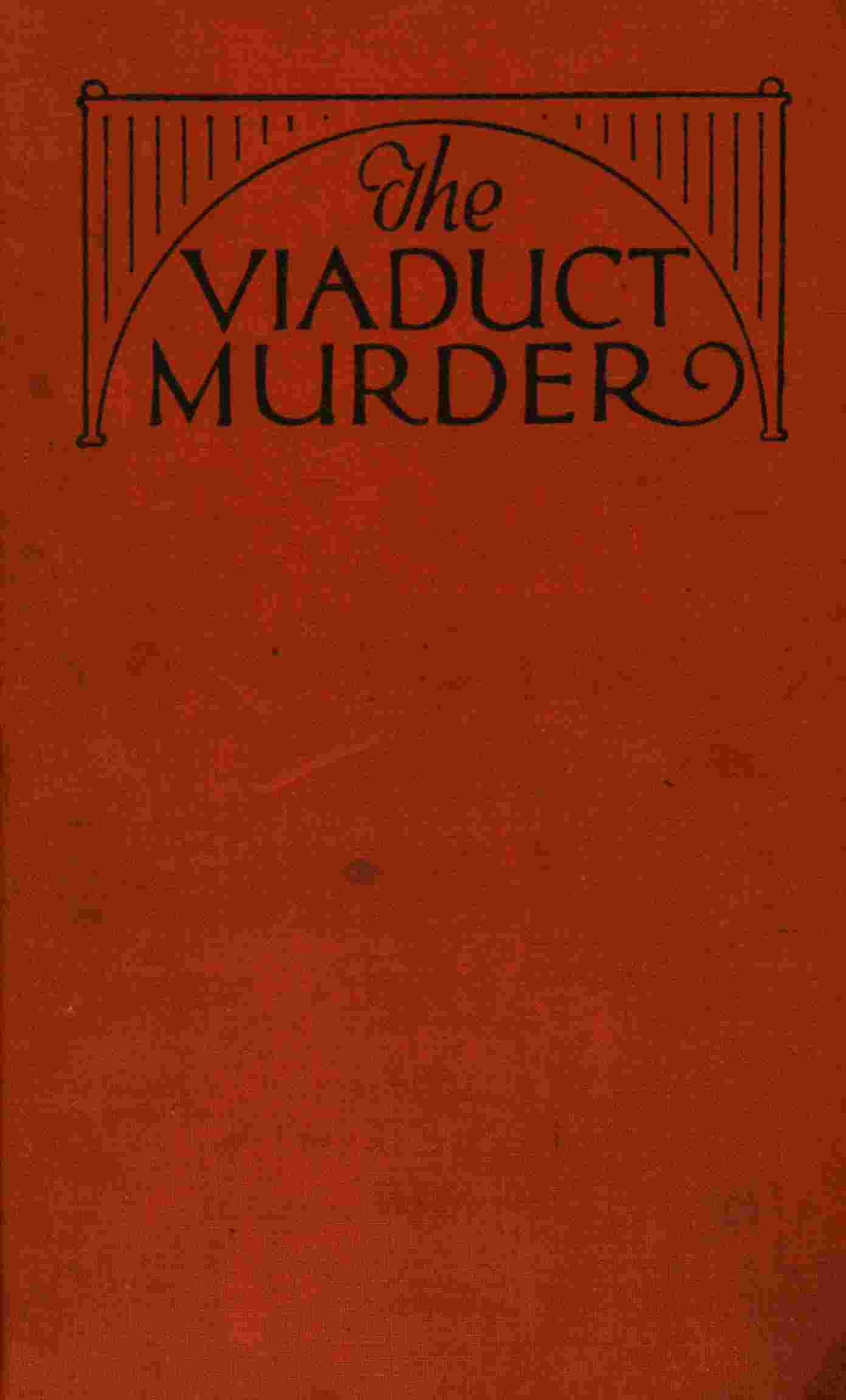 The viaduct murder cover