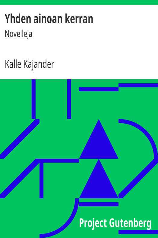 Yhden ainoan kerran cover