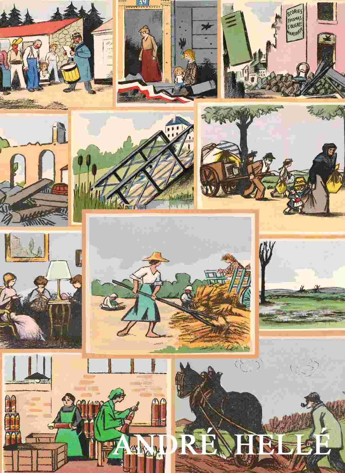 Le livre des heures héroïques et douloureuses des années 1914-1915-1916-1917-1918 cover