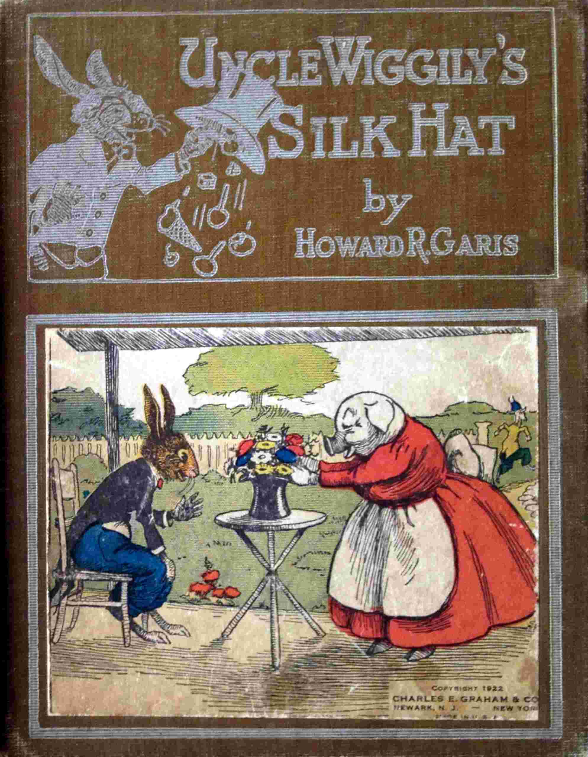 Uncle Wiggily's silk hat cover