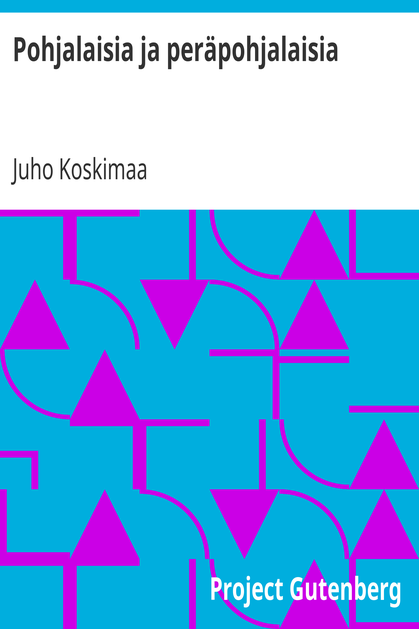 Pohjalaisia ja peräpohjalaisia cover
