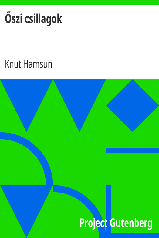 Őszi csillagok cover