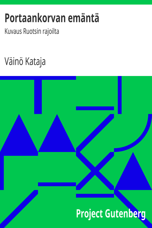 Portaankorvan emäntä cover