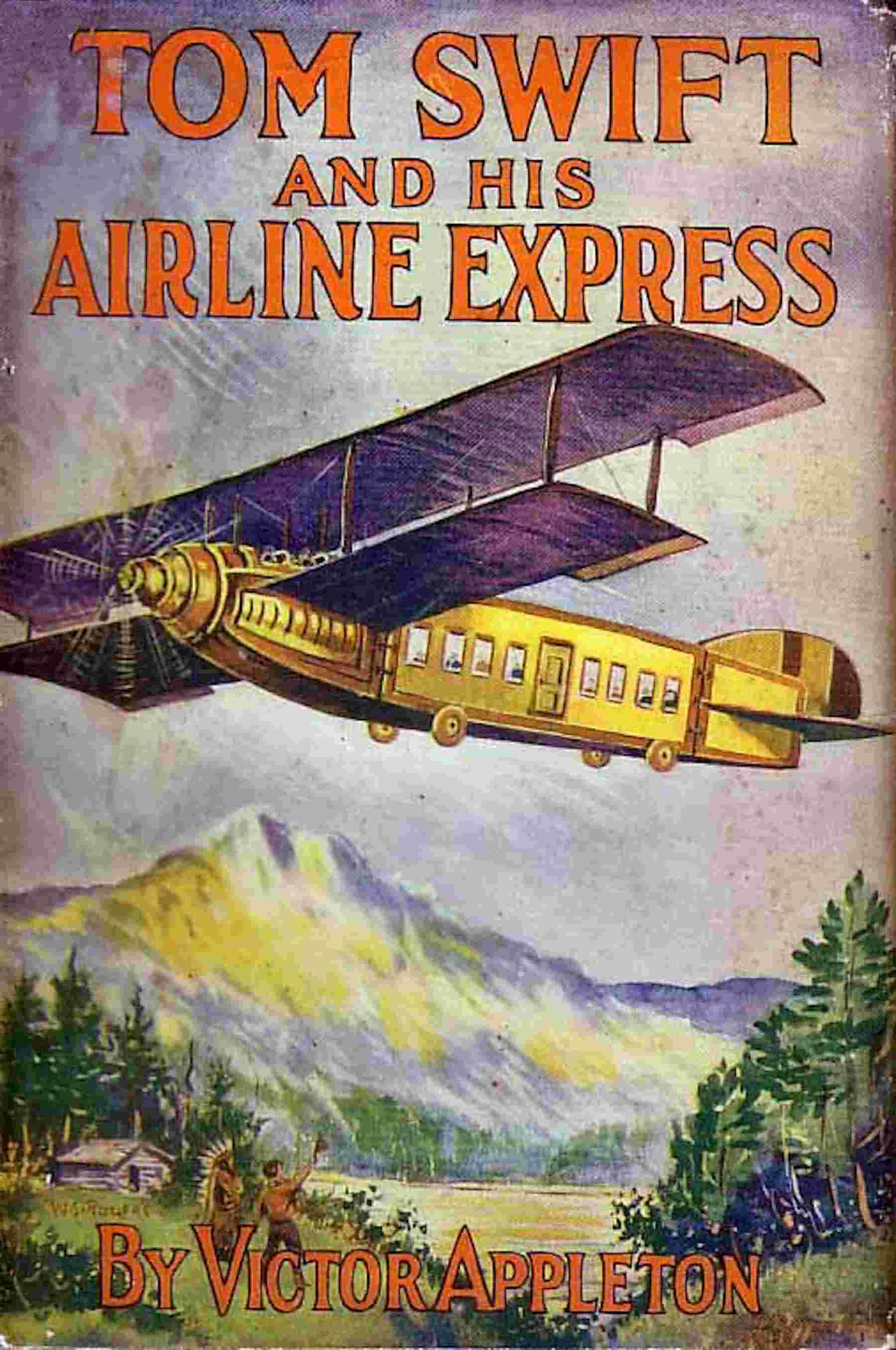 Tom Swift and his airline express cover