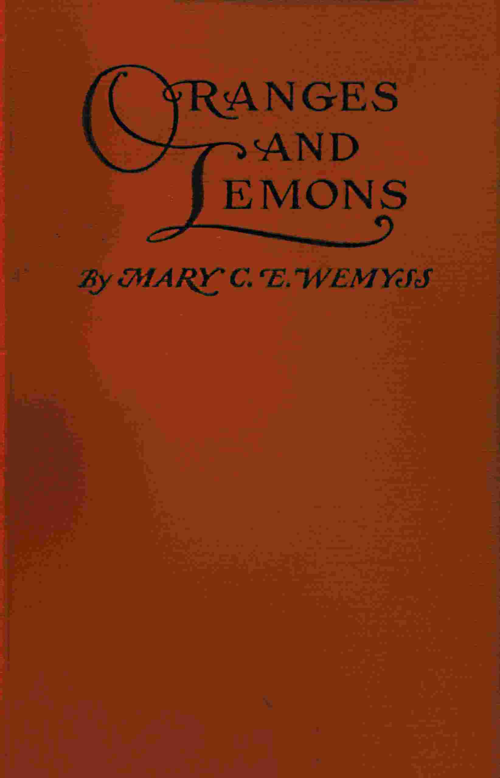 Oranges and lemons cover