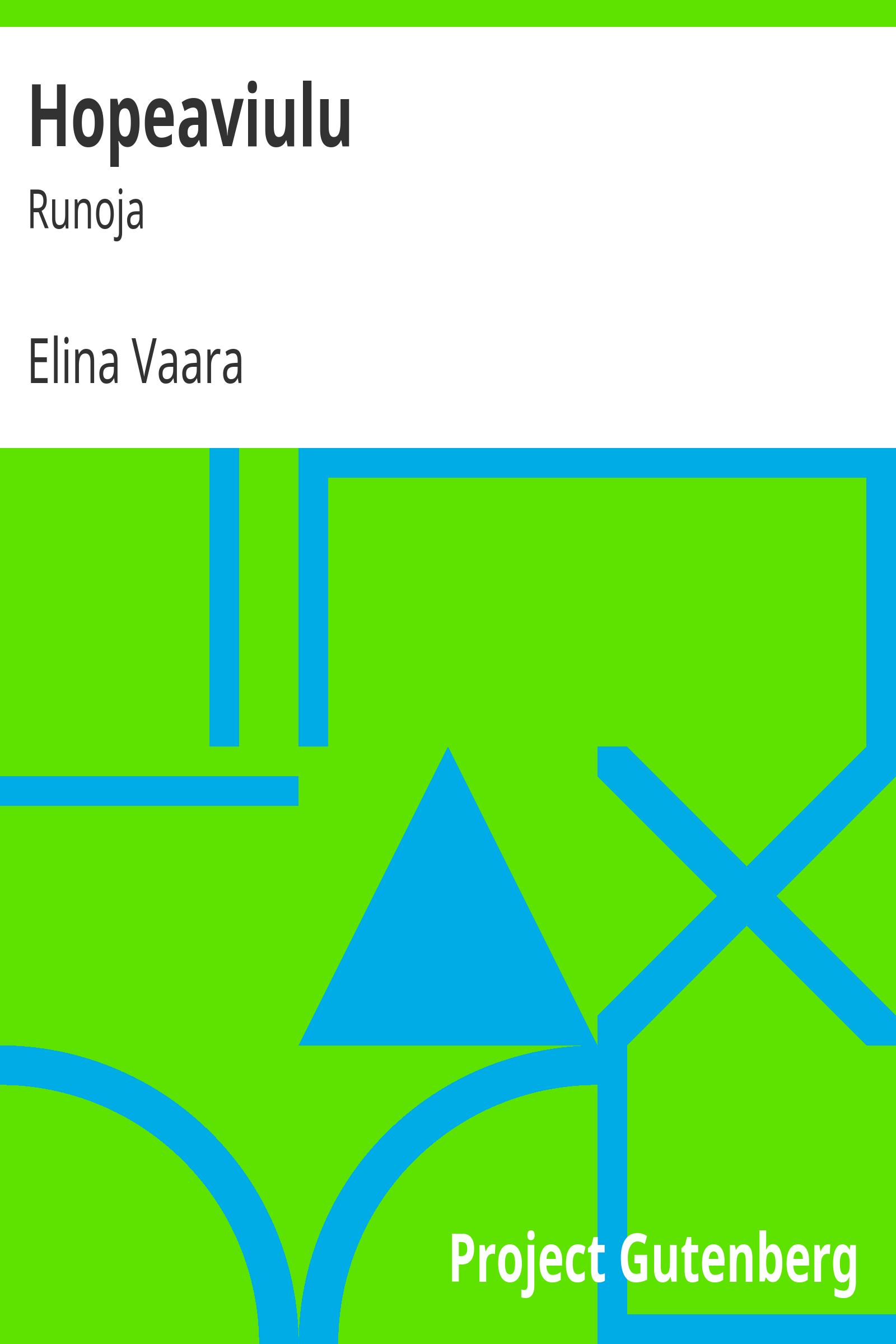 Hopeaviulu cover