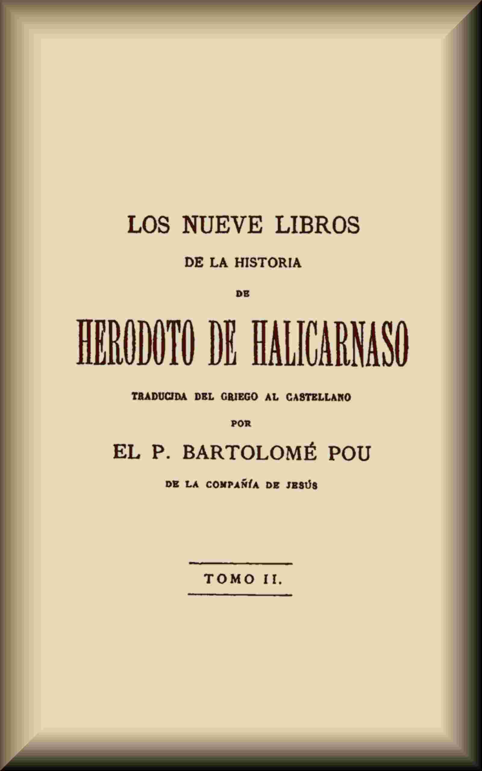 Los nueve libros de la Historia (2 de 2) cover