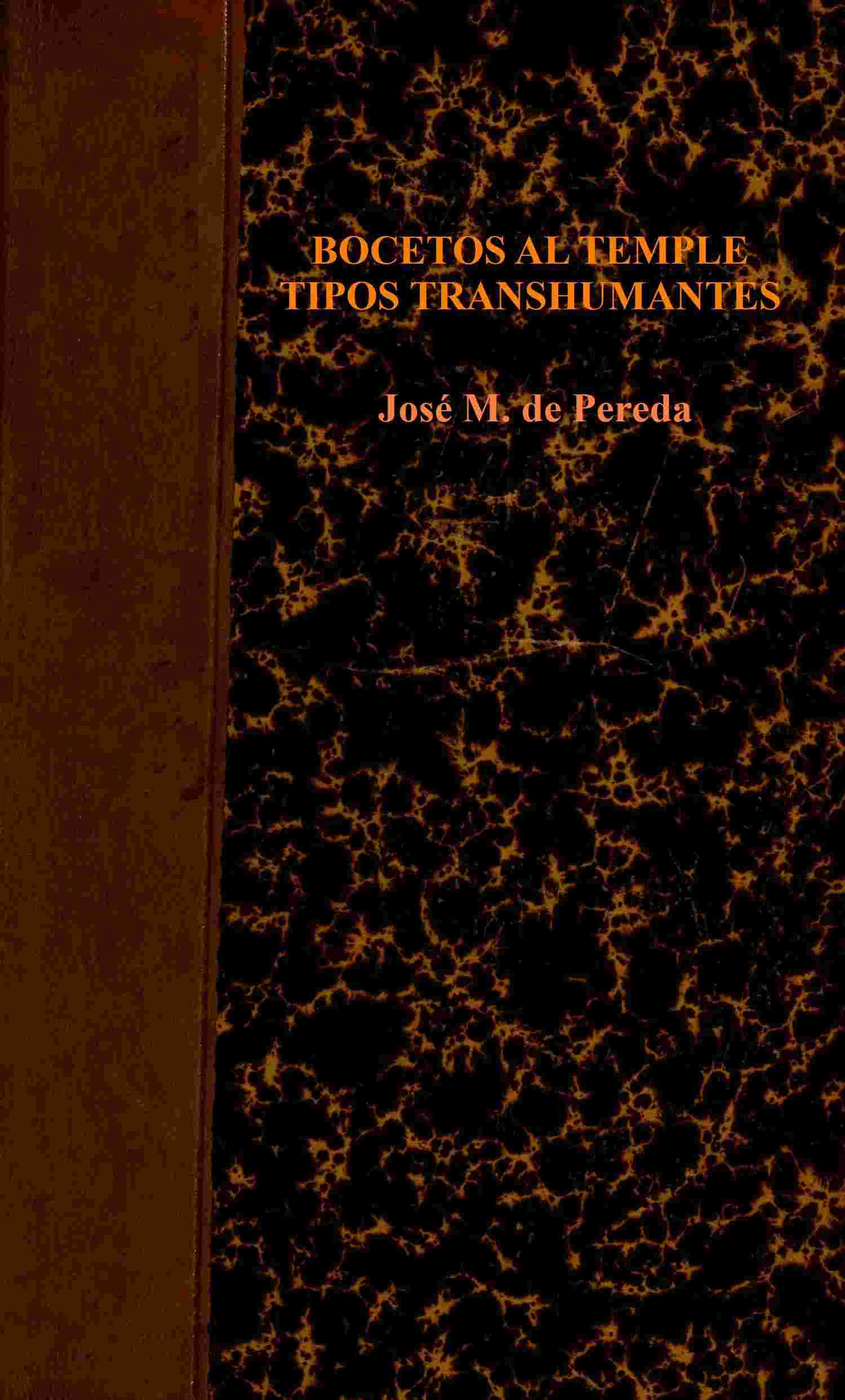 Bocetos al temple. Tipos trashumantes cover