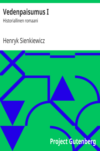 Vedenpaisumus I cover