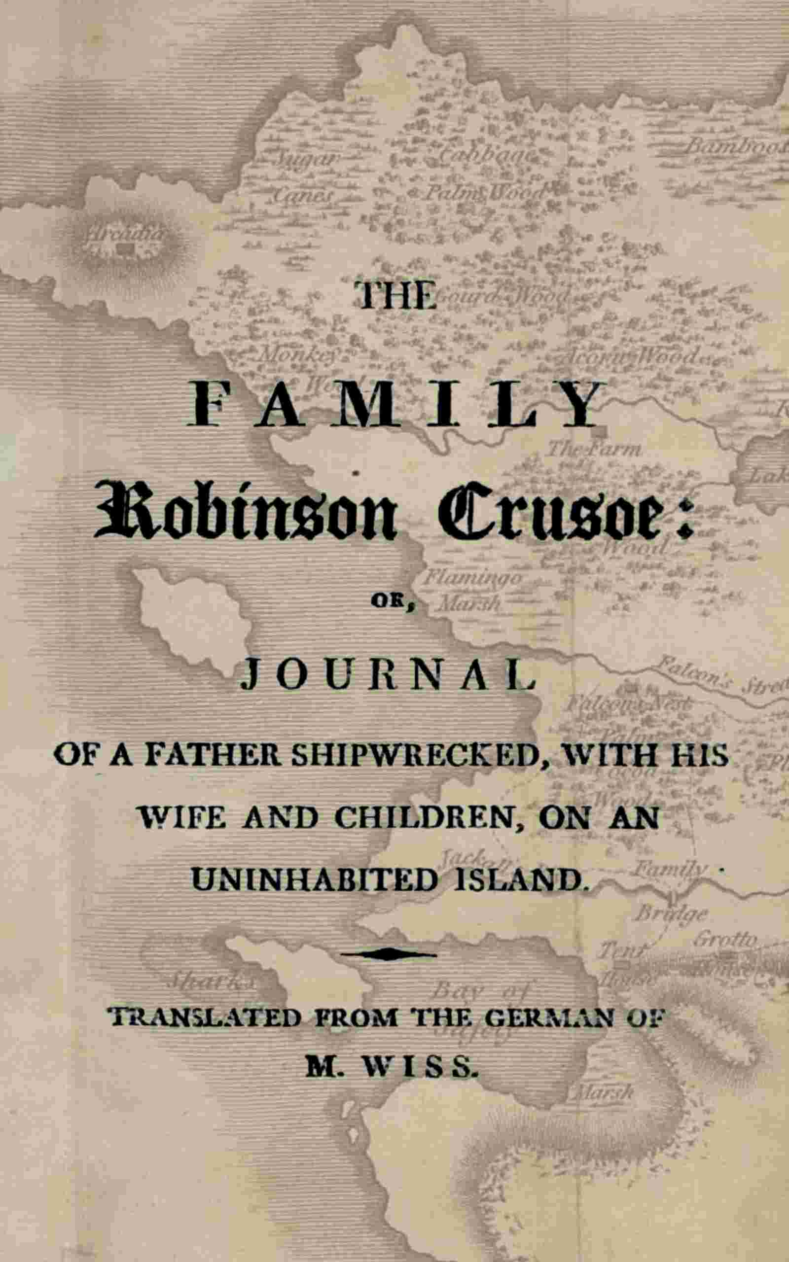 The family Robinson Crusoe cover