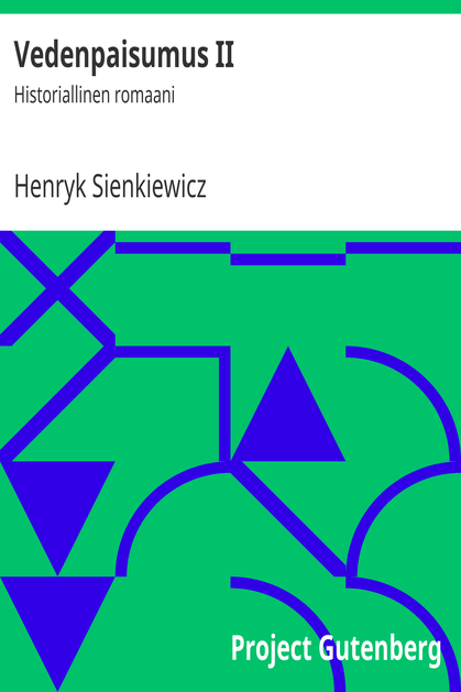 Vedenpaisumus II cover