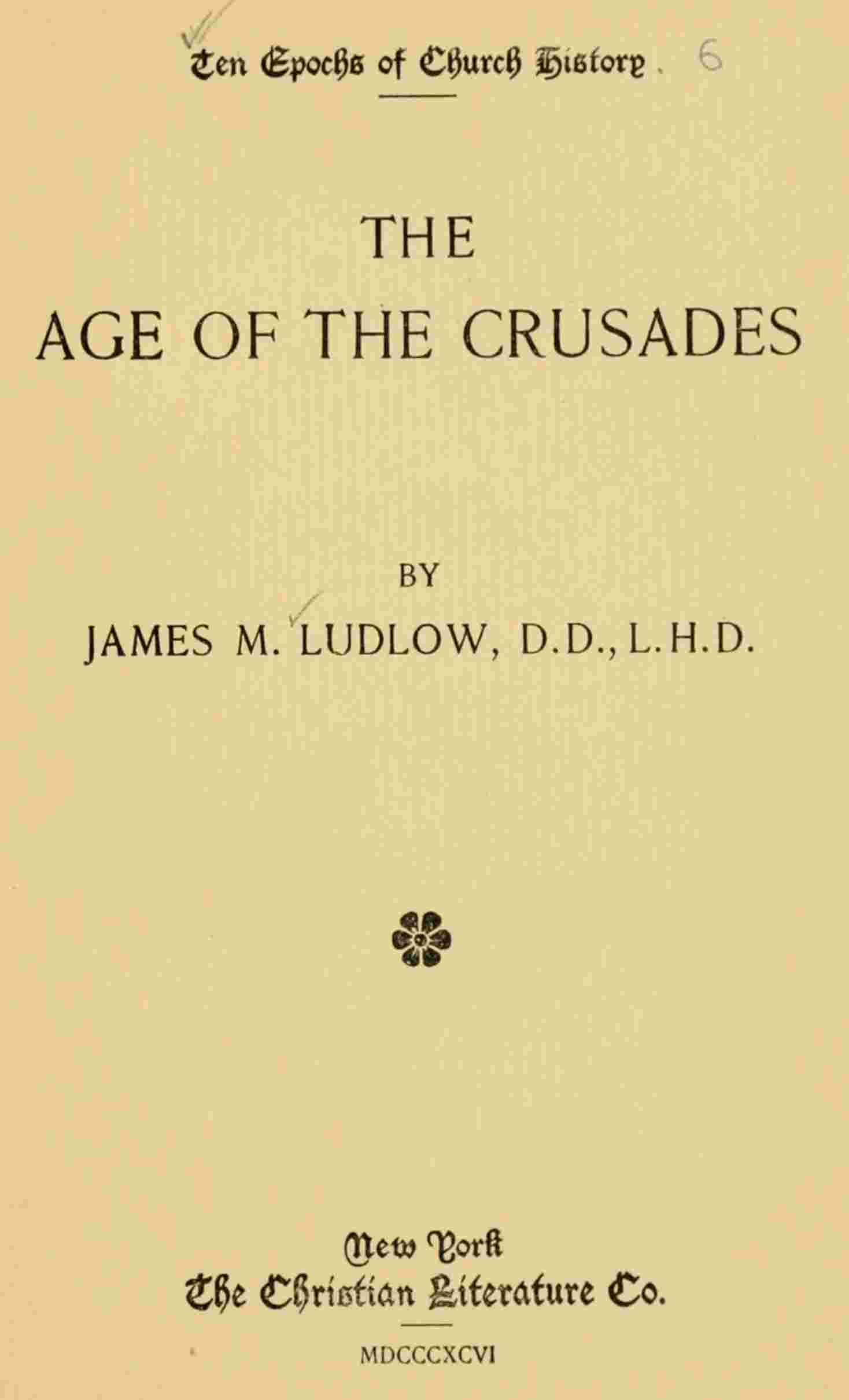 The age of the crusades cover