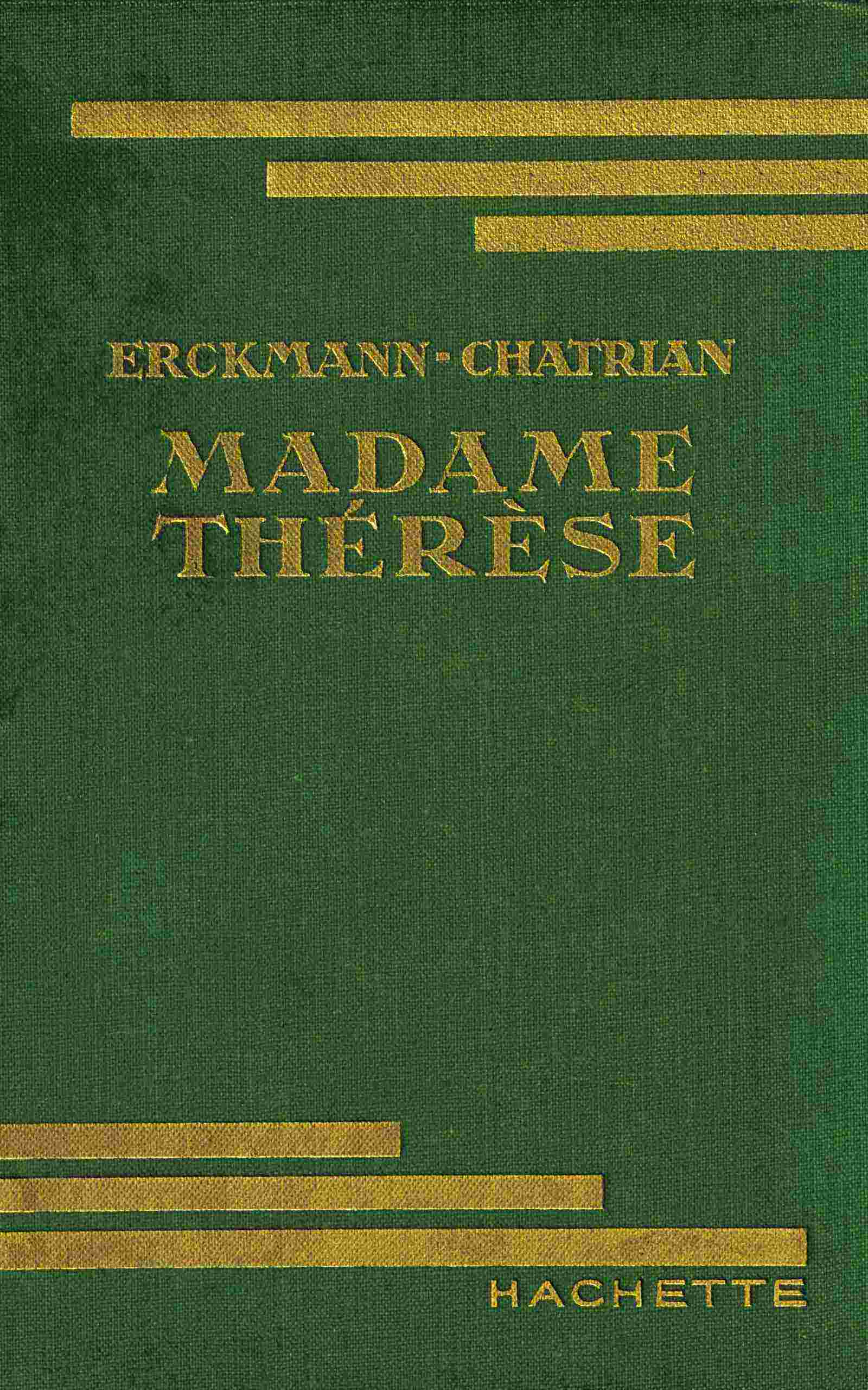 Madame Thérèse cover