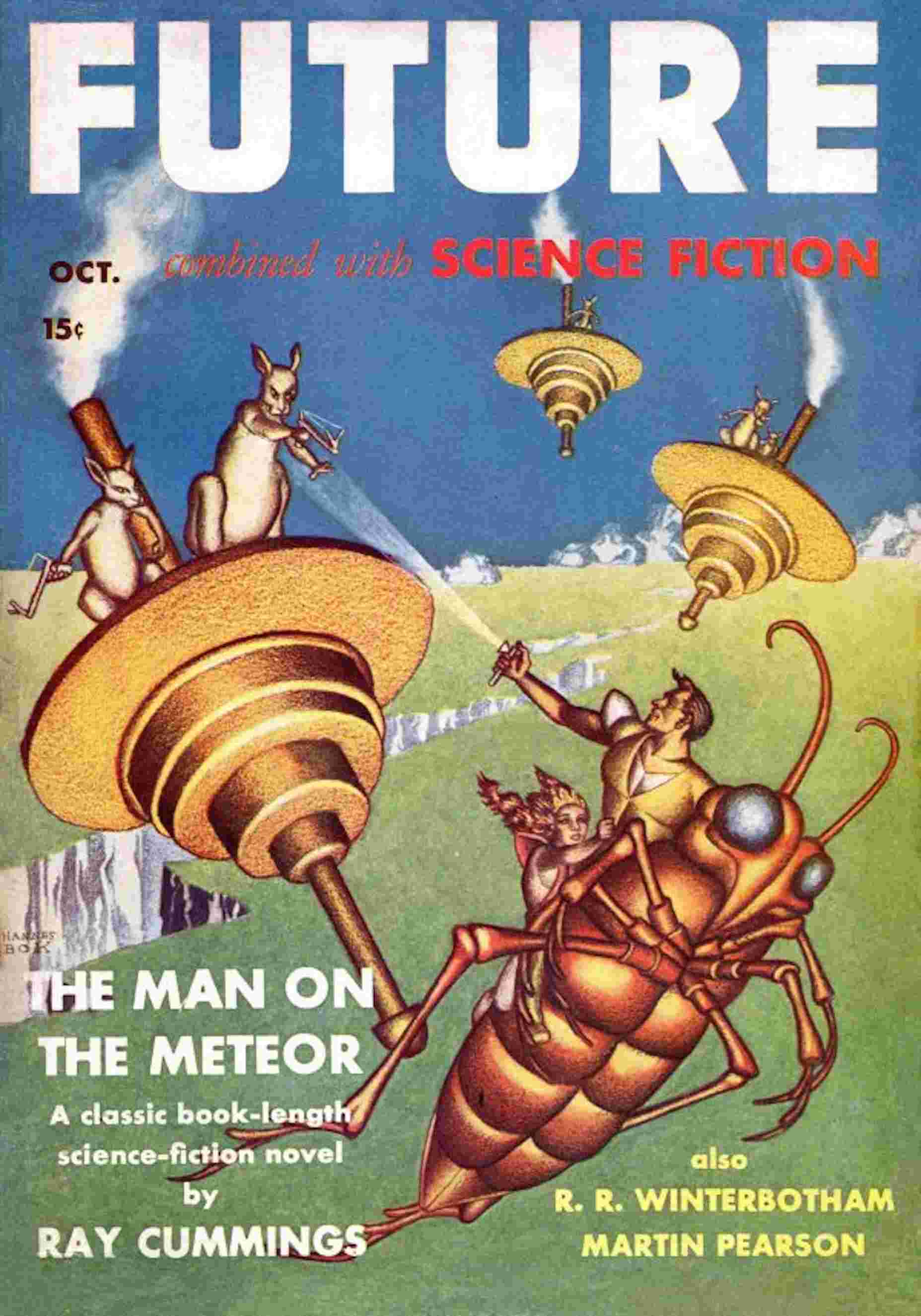 The man on the meteor cover