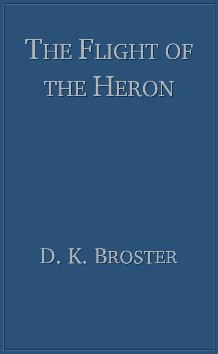 The flight of the heron cover