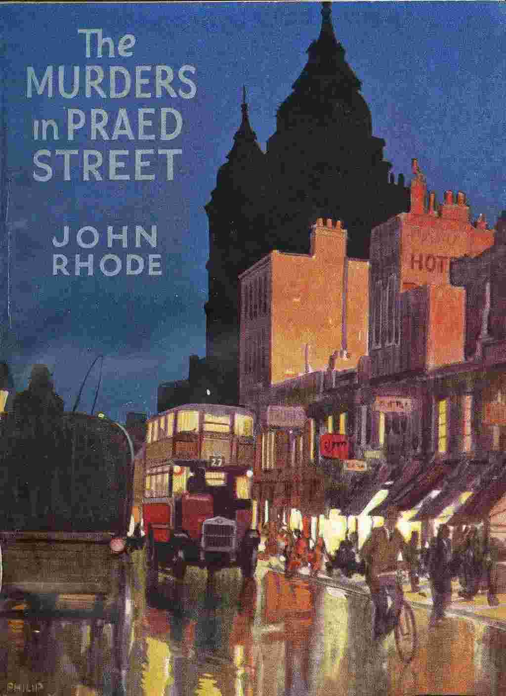 The murders in Praed Street cover
