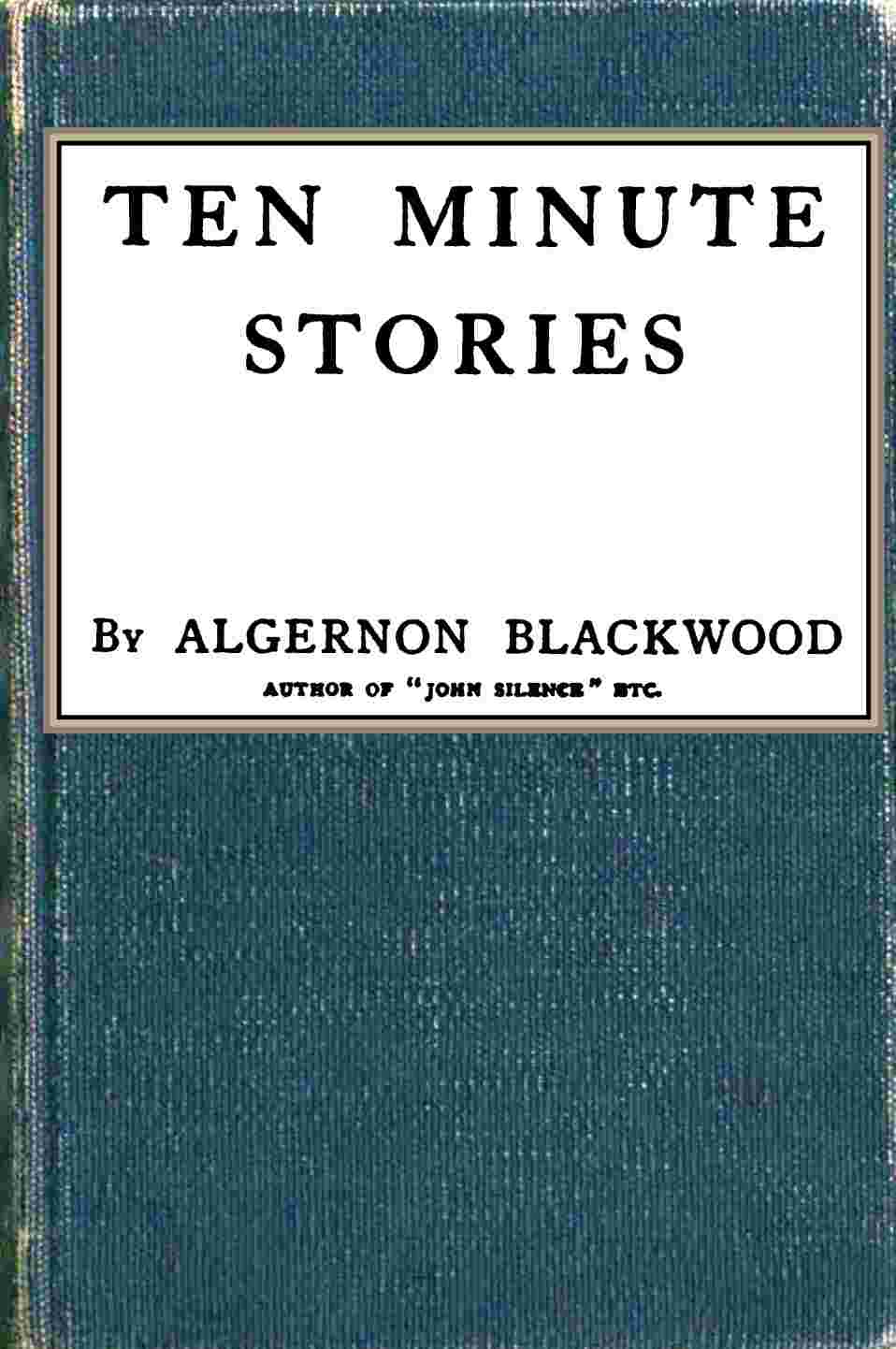 Ten minute stories cover