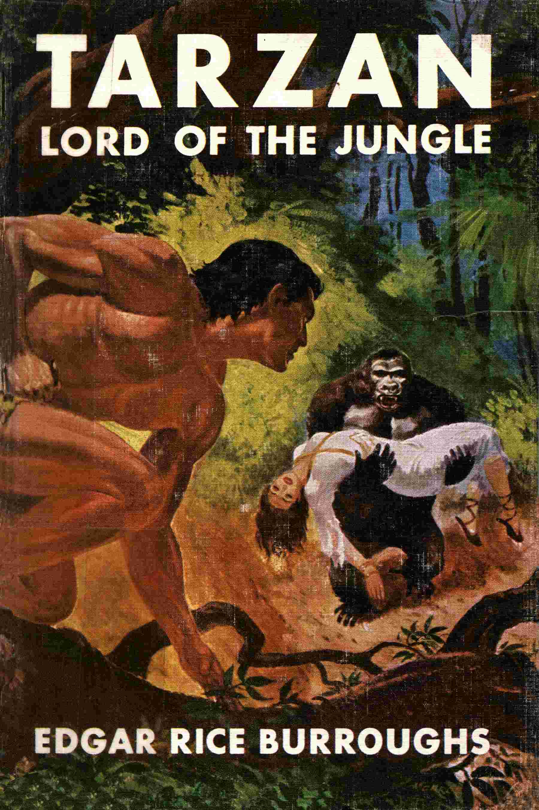 Tarzan, lord of the jungle cover