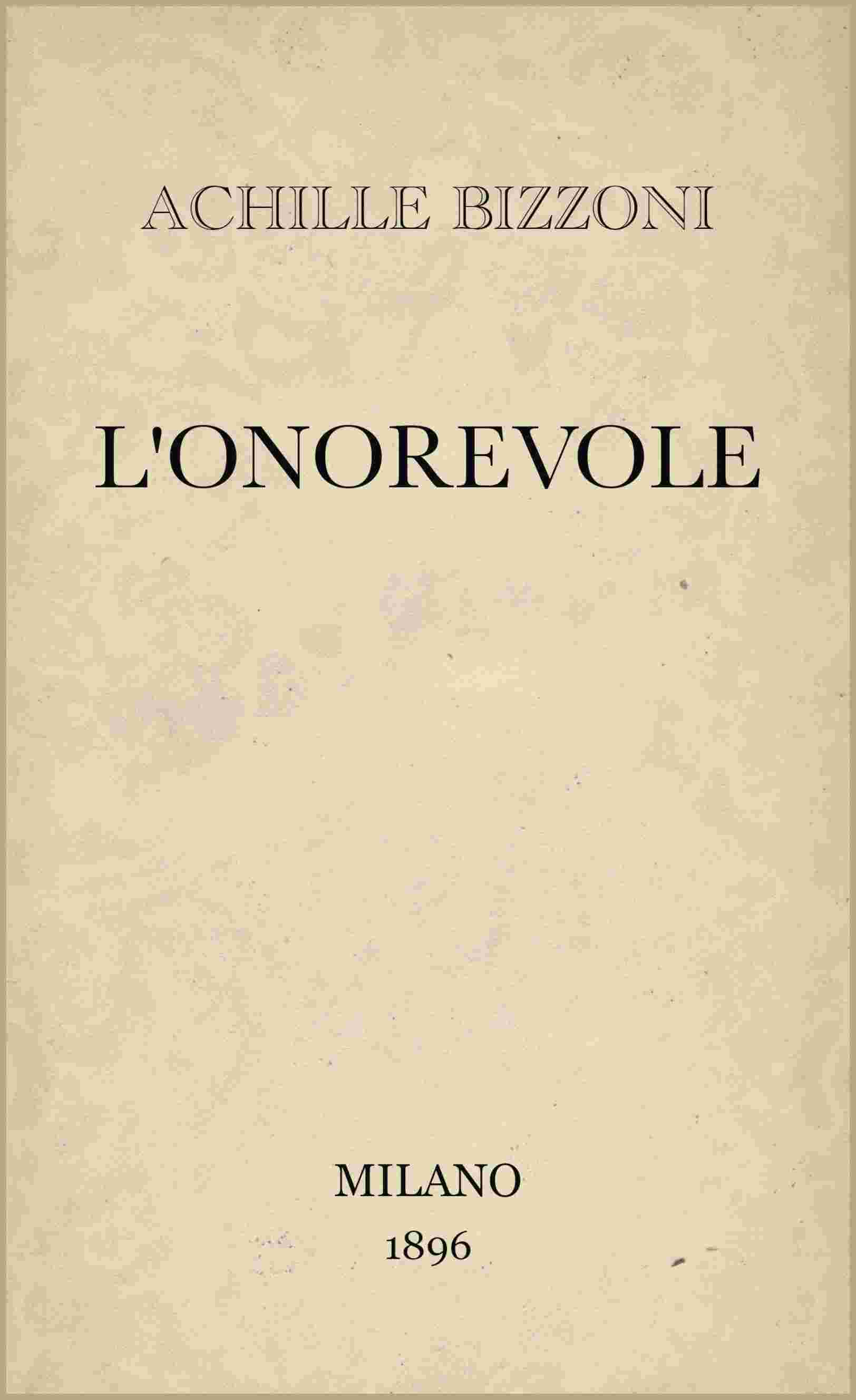 L'onorevole cover