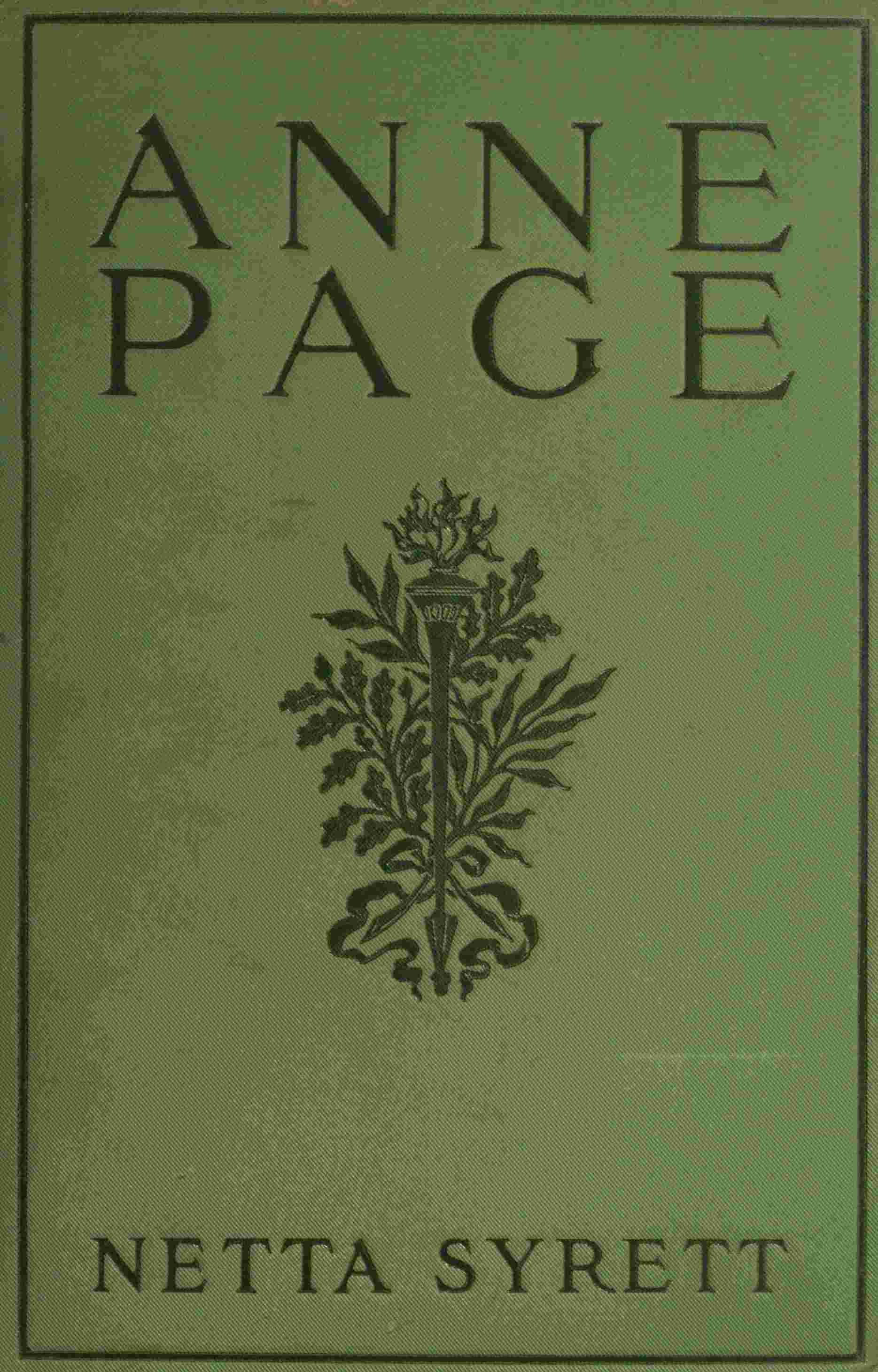 Anne Page cover