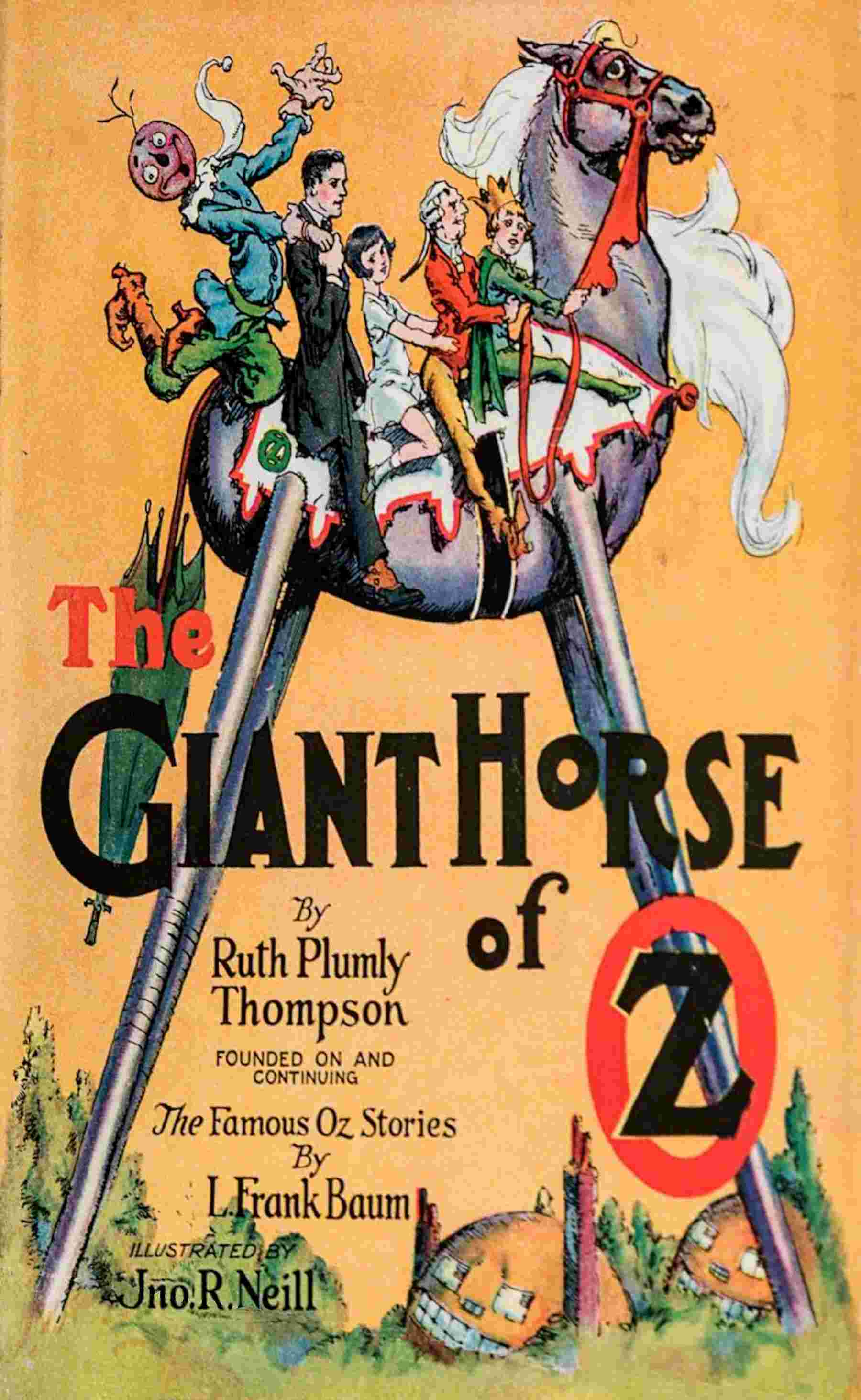 The giant horse of Oz cover